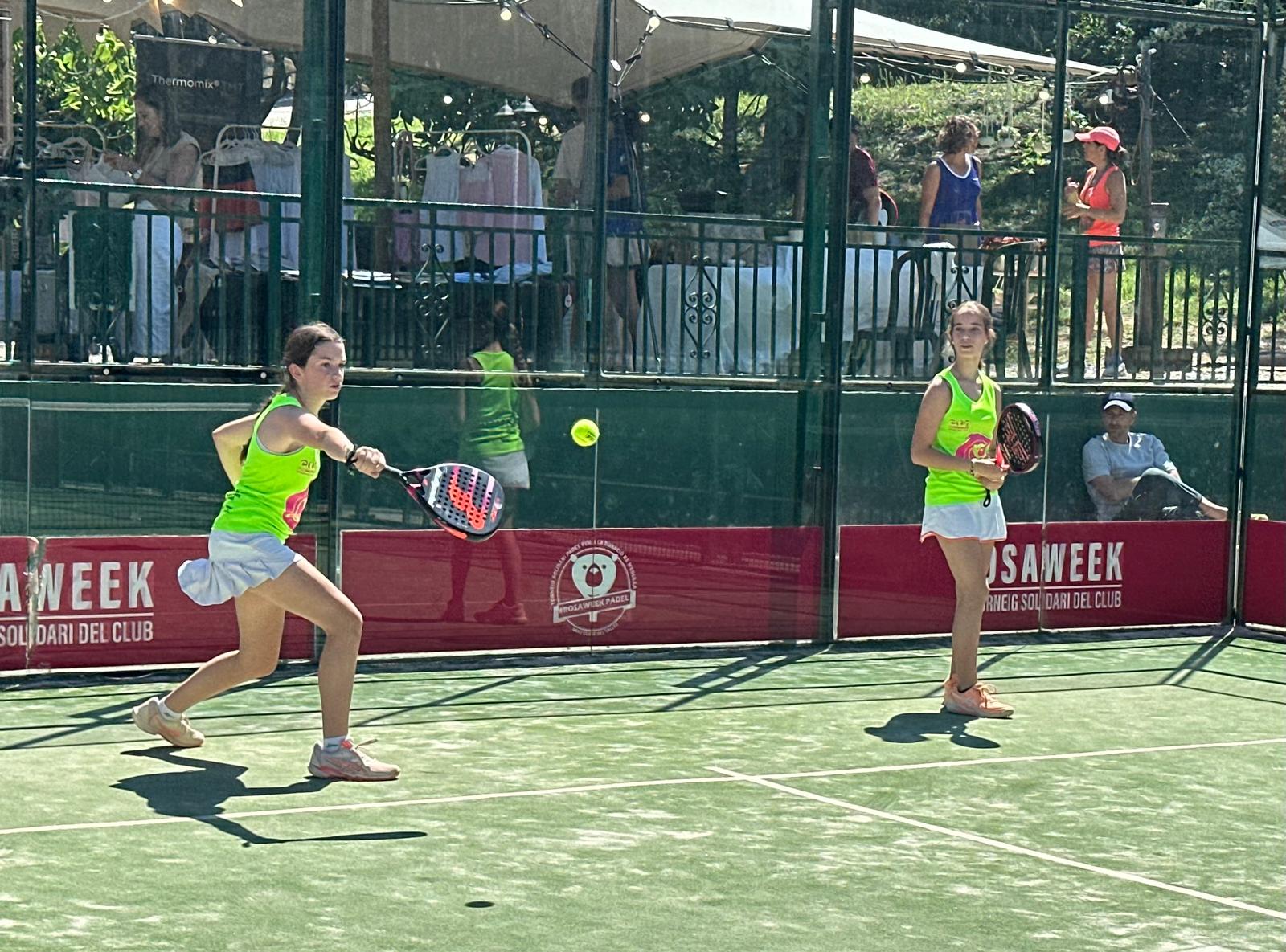 El torneig solidari RosaWeek va batre rècords de participació en la seva 8a edició. FOTO: Lluna Fabregat