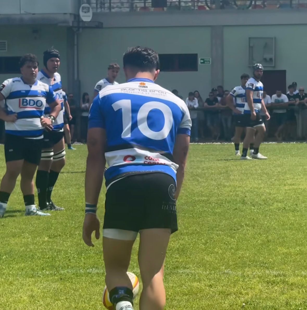 El Club de Rugby Sant Cugat cau a semifinals i perd l'oportunitat d'ascendir. FOTO: Rugby Sant Cugat