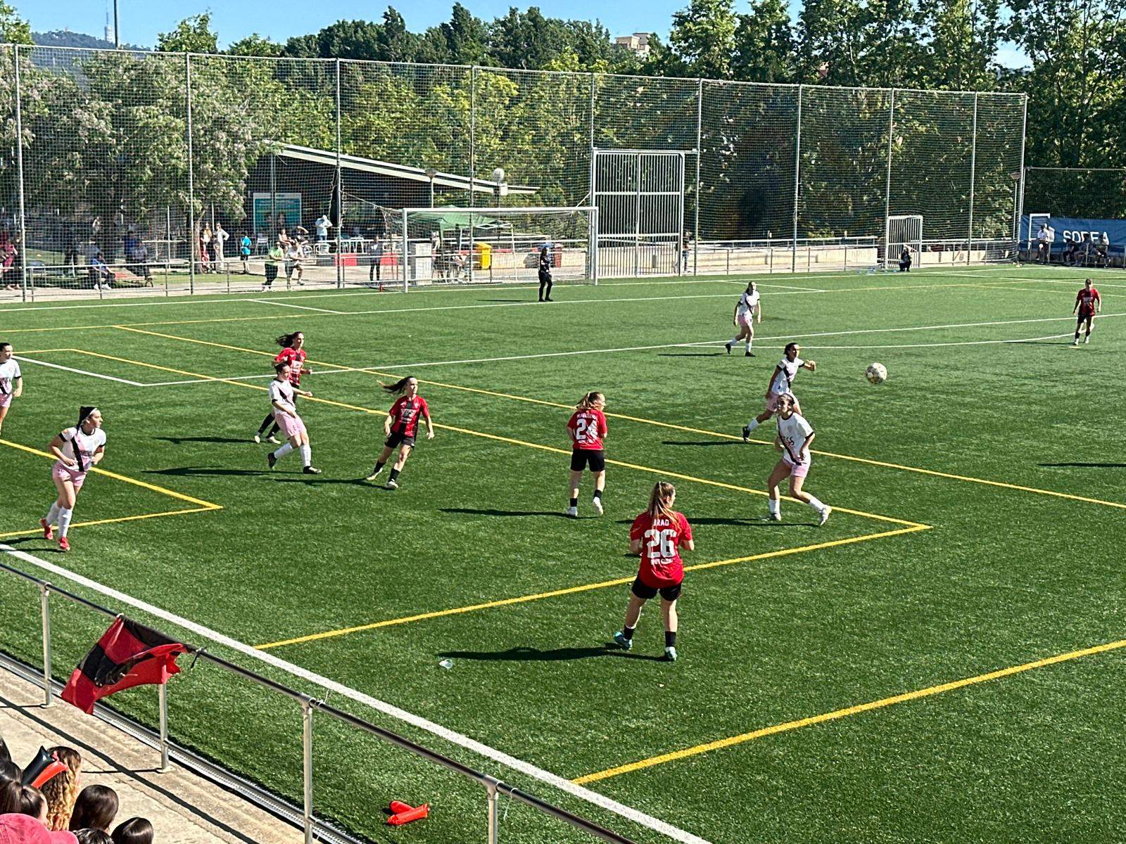 El SantCu femení ha guanyat per 2-0. FOTO: Lluna Fabregat