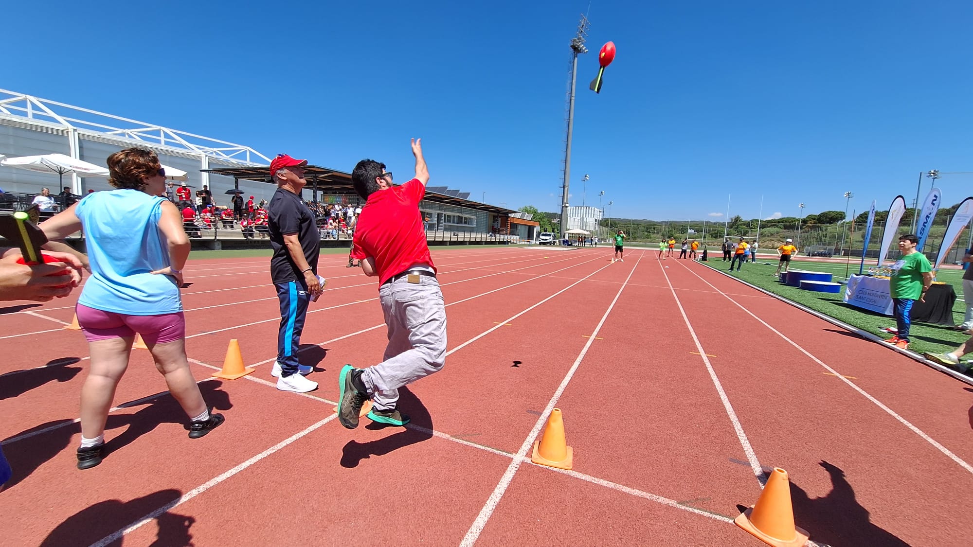 Sant Cugat inicia els Jocs Esportius STQlímpics amb les proves d'atletisme. FOTO: Cedida
