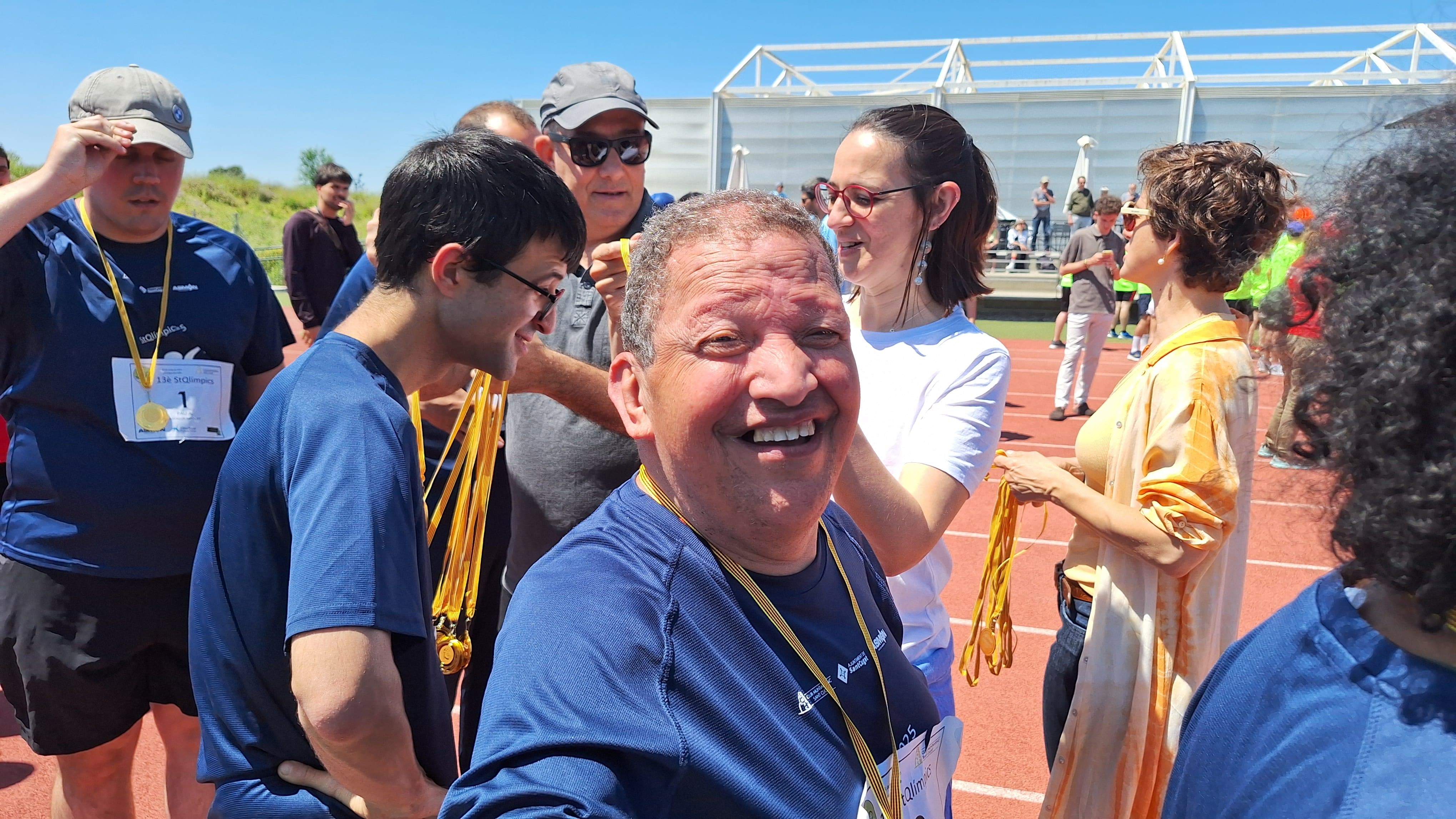 Sant Cugat inicia els Jocs Esportius STQlímpics amb les proves d'atletisme. FOTO: Cedida