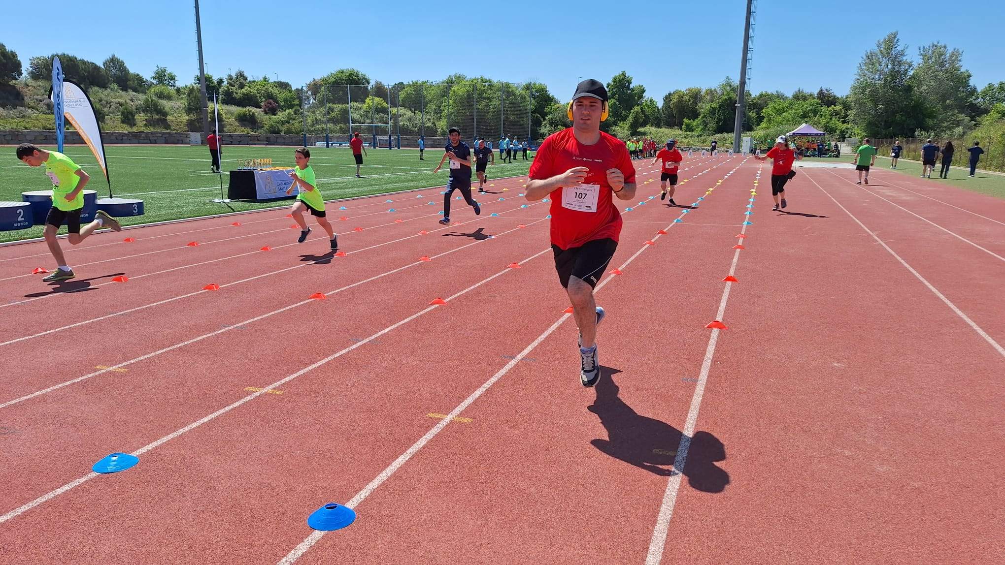 Sant Cugat inicia els Jocs Esportius STQlímpics amb les proves d'atletisme. FOTO: Cedida