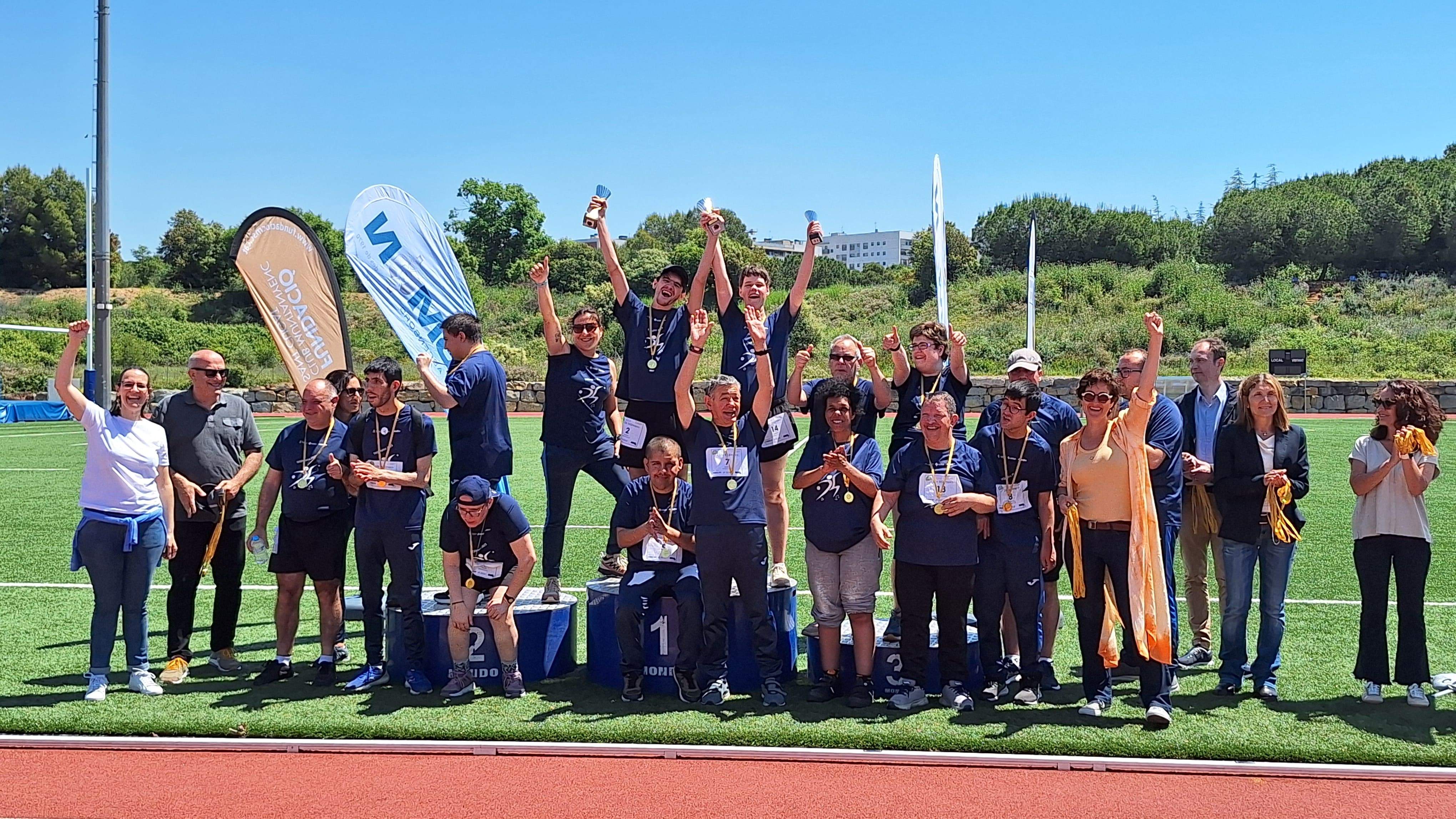 Sant Cugat inicia els Jocs Esportius STQlímpics amb les proves d'atletisme. FOTO: Cedida