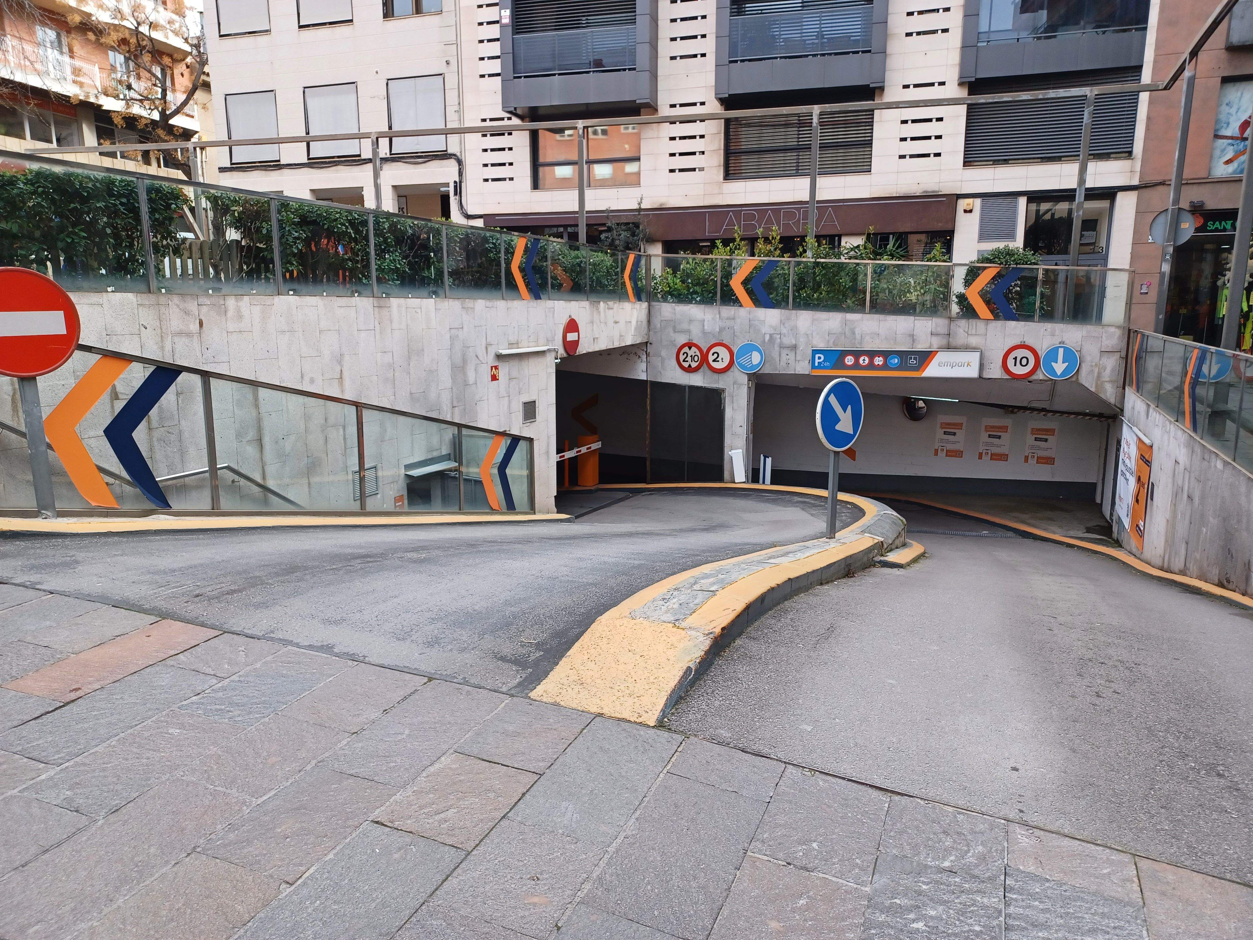 Pàrquing de Telpark. FOTO: TOT Sant Cugat