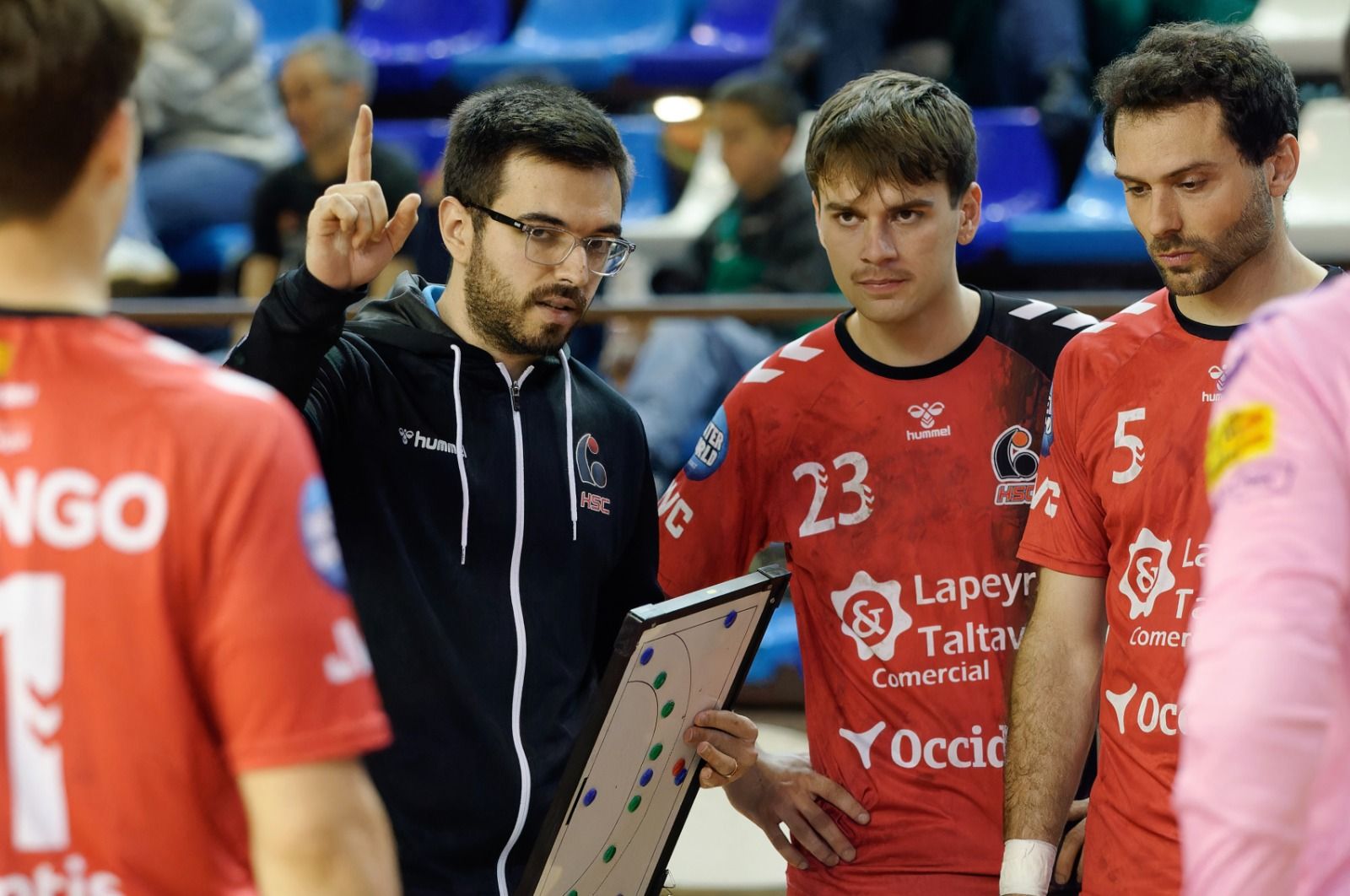 Haritz Salvadó, entrenador de l'Handbol Sant Cugat. FOTO: Cedida