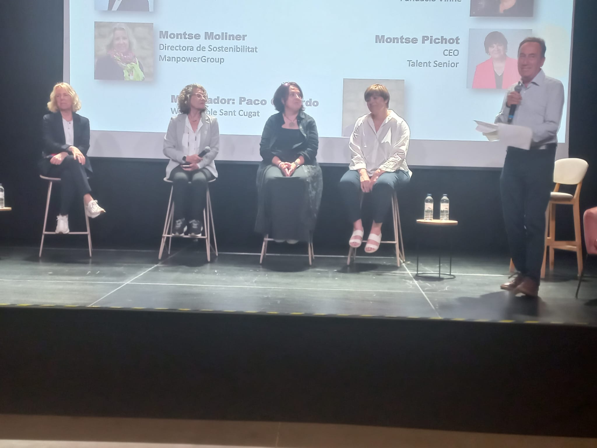 Taula rodona del 10è aniversari de Wise People Sant Cugat- FOTO: TOT Sant Cugat