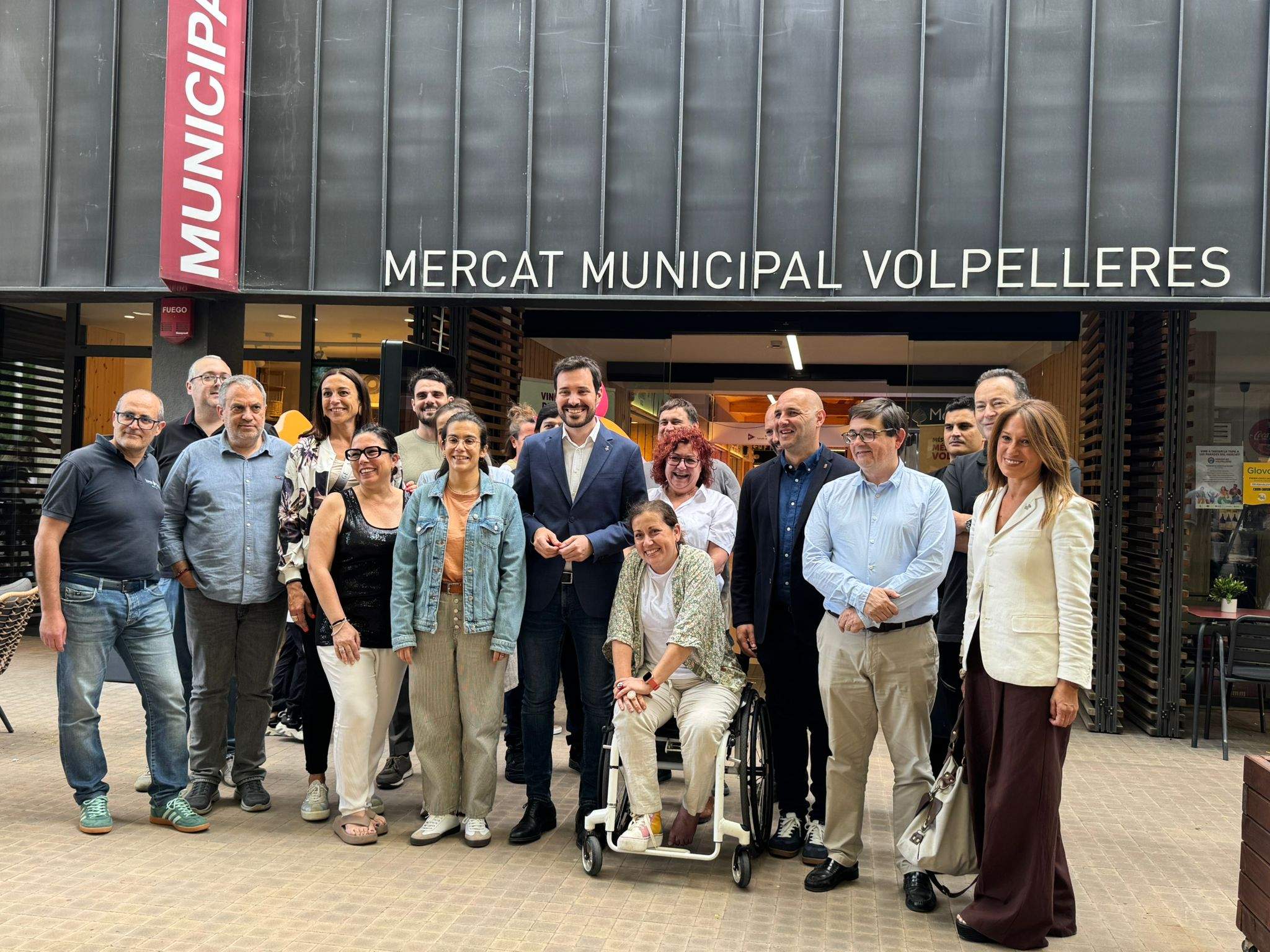 Reinauguració del mercat de Volpelleres. FOTO: TOT