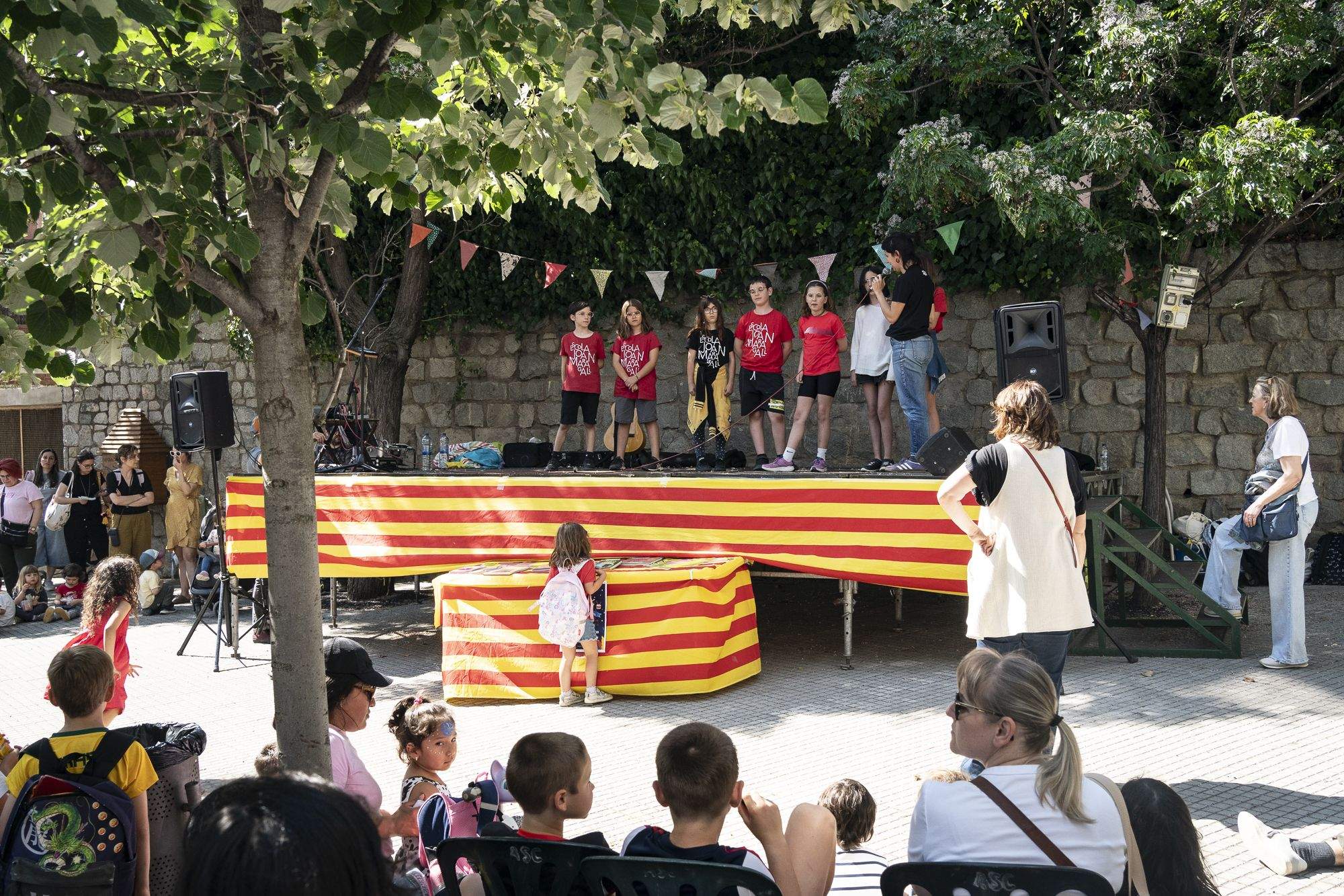 5a Festa Placeta Joana Raspall de l'Escola Joan Maragall. FOTO: Mireia Comas