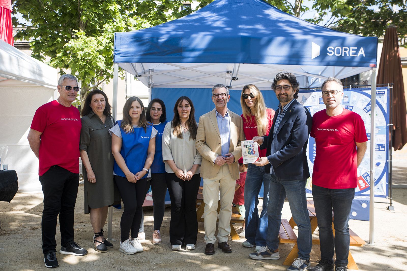 L'estand de Sorea. FOTO: Bernat Millet. 