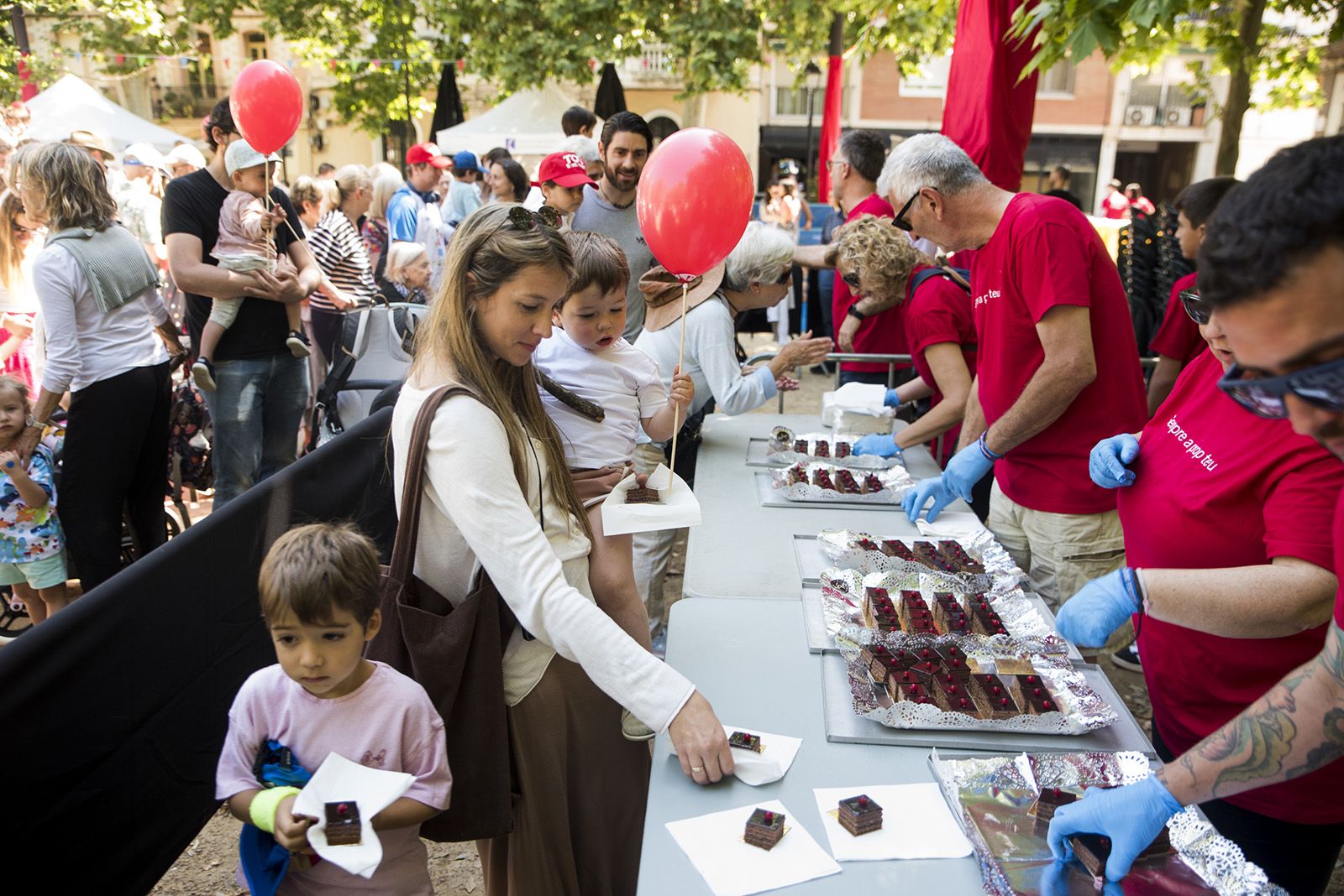 El pastís de la Sàbat. FOTO: Bernat Millet.
