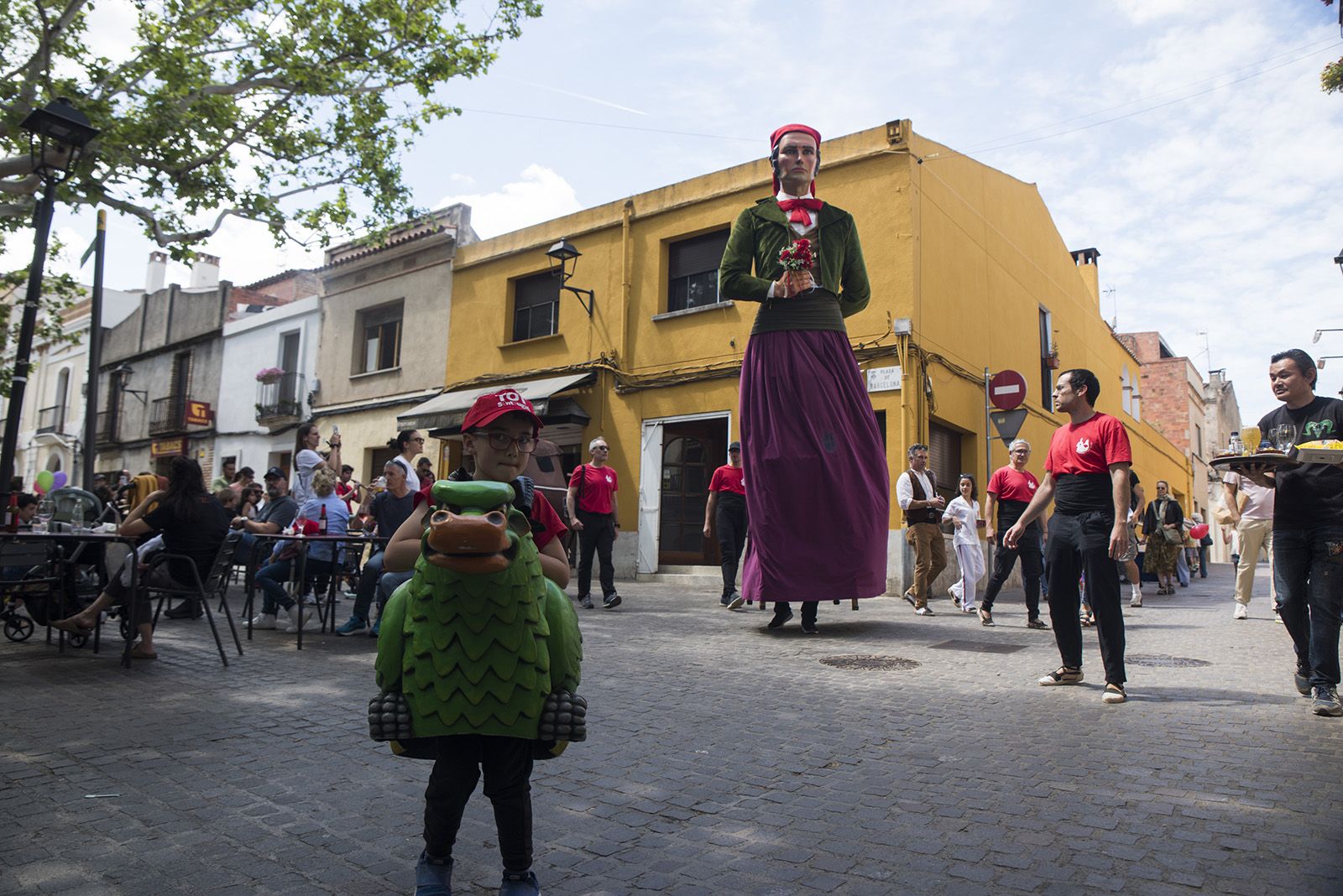 Els Gegants de Sant Cuagt. FOTO: Bernat Millet.