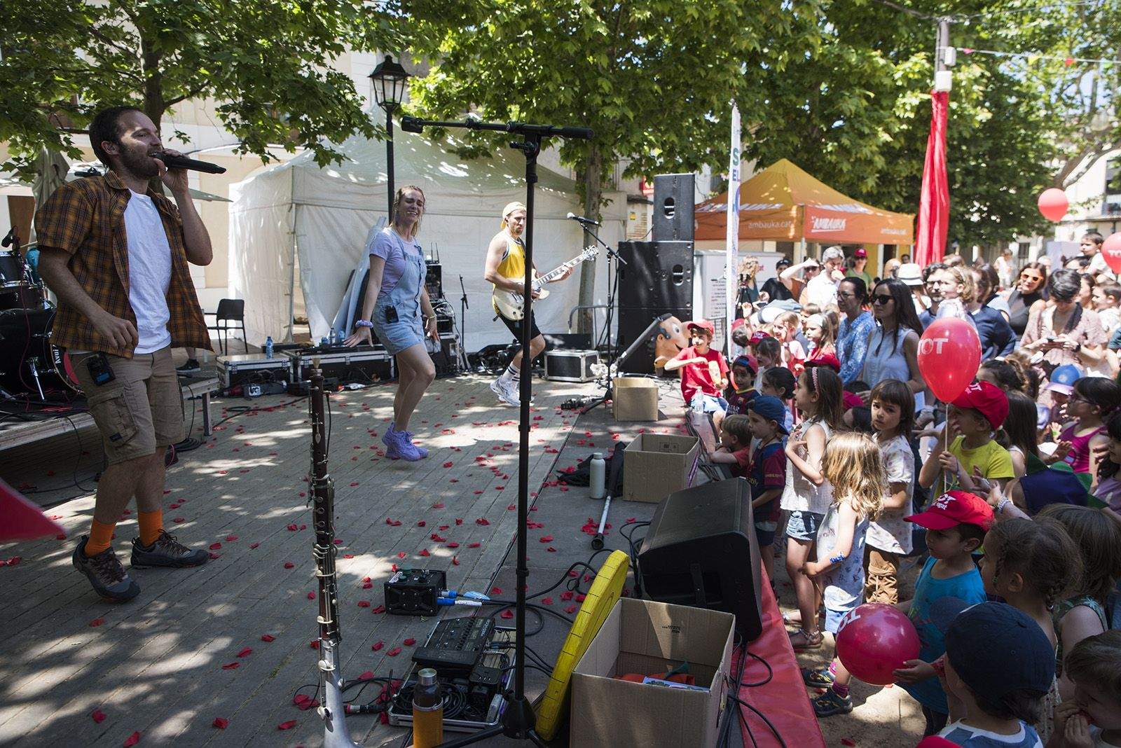 Ambauka en concert. FOTO: Bernat Millet
