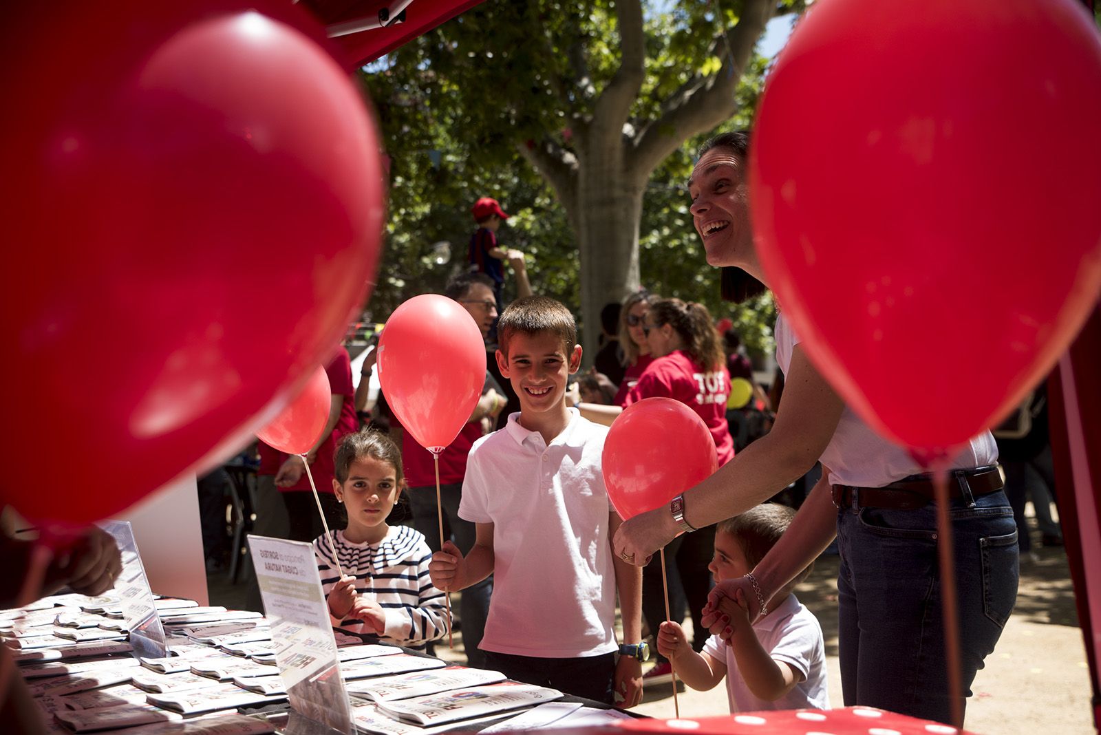 L'estand del TOT Sant Cugat. FOTO: Bernat Millet