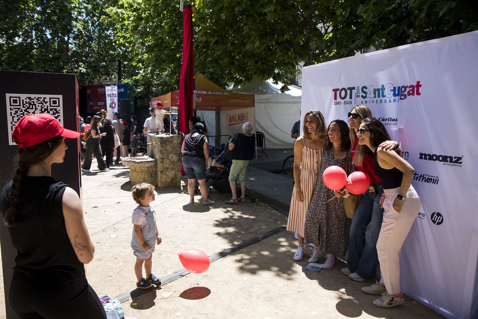 Photocall del TOT Sant Cugat. FOTO: Bernat Millet.