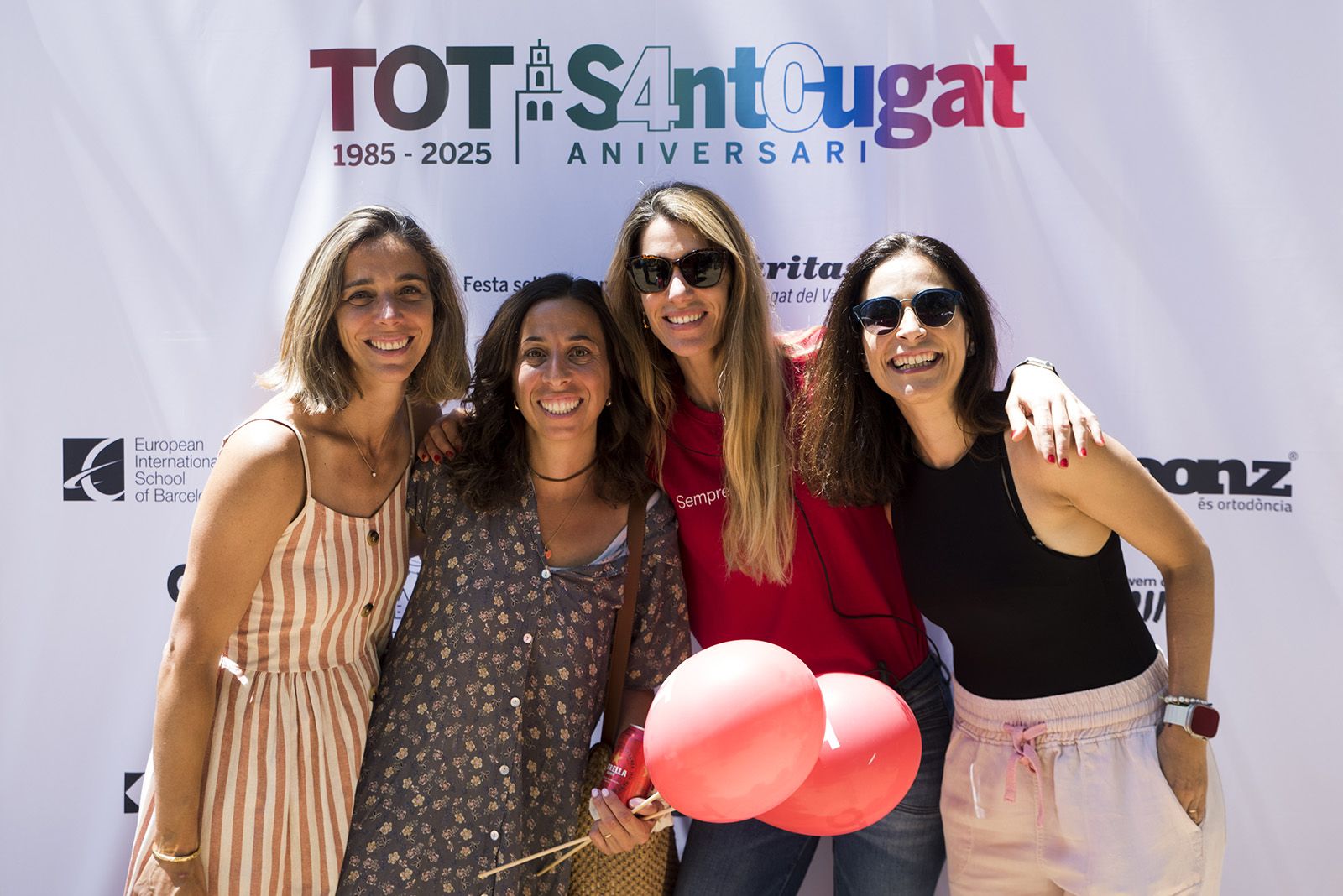 Photocall del TOT Sant Cugat. FOTO: Bernat Millet.