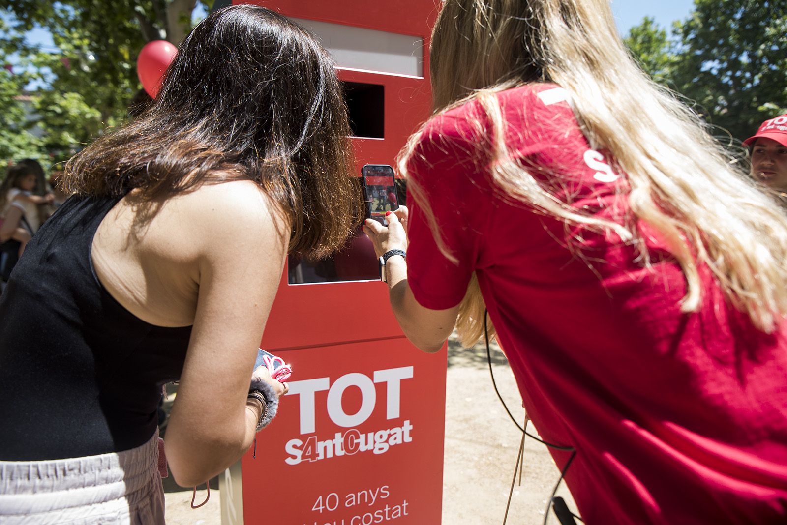 Photocall del TOT Sant Cugat. FOTO: Bernat Millet.