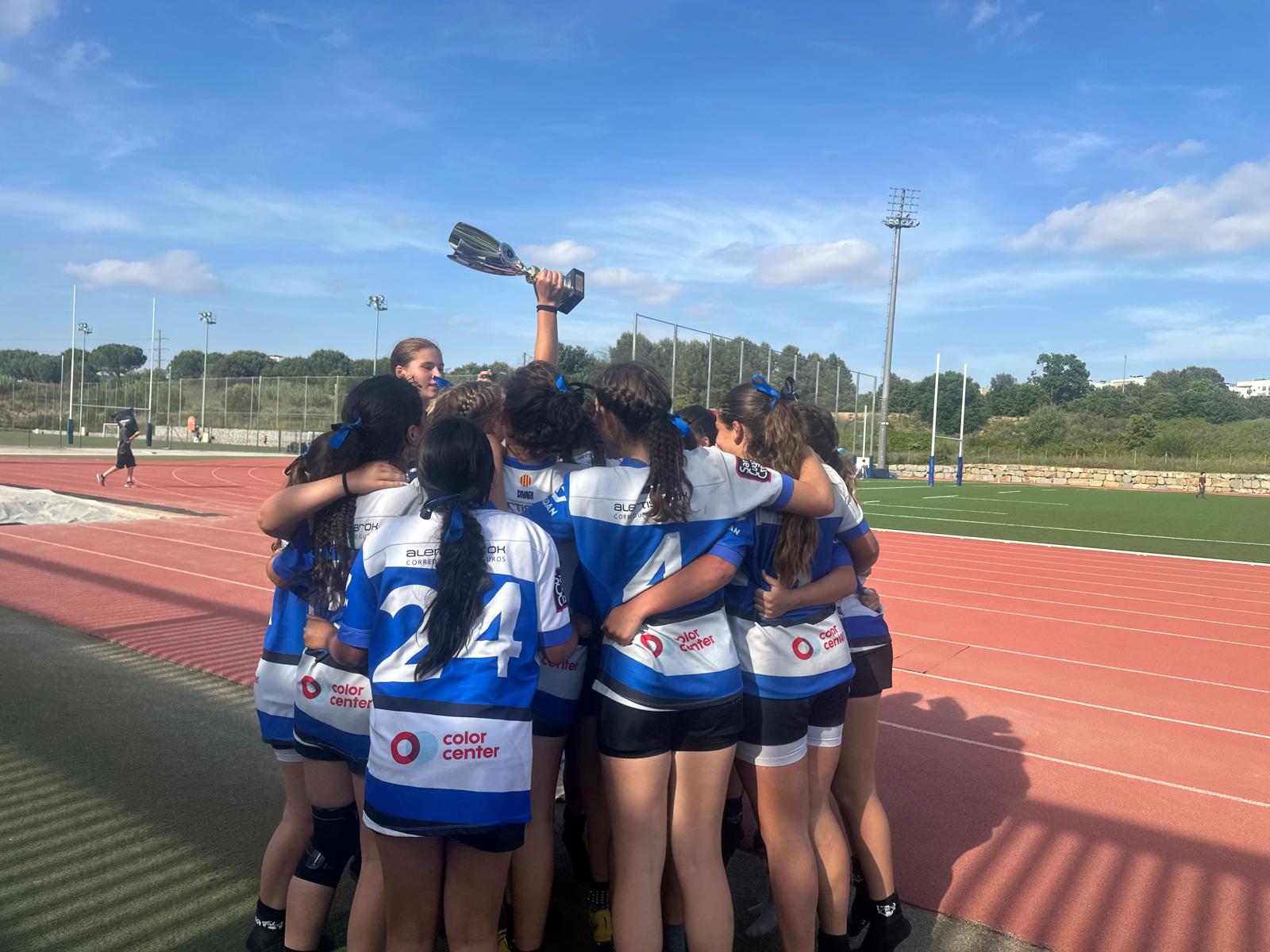 El Club de Rugby Sant Cugat guanya el primer Torneig Ferran De La Roza. FOTO: Lluna Fabregat