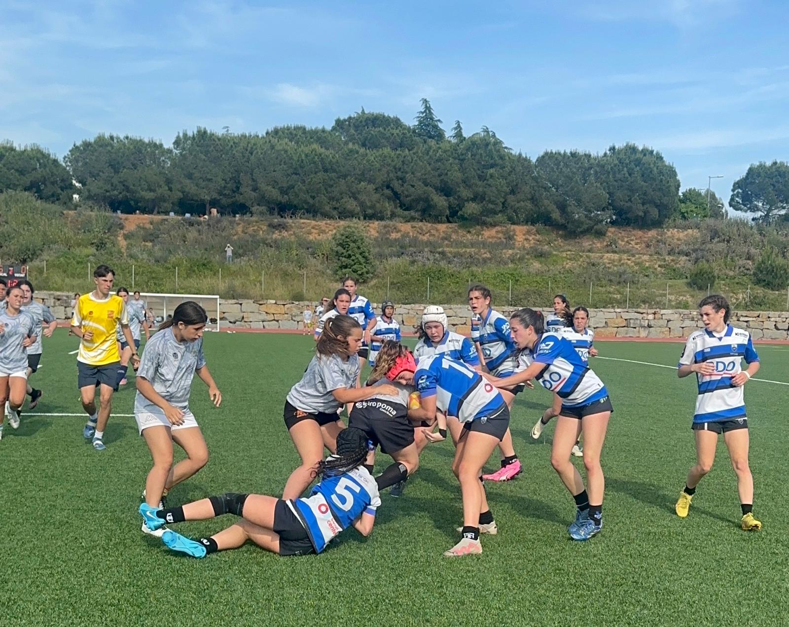 El Club de Rugby Sant Cugat guanya el primer Torneig Ferran De La Roza. FOTO: Lluna Fabregat