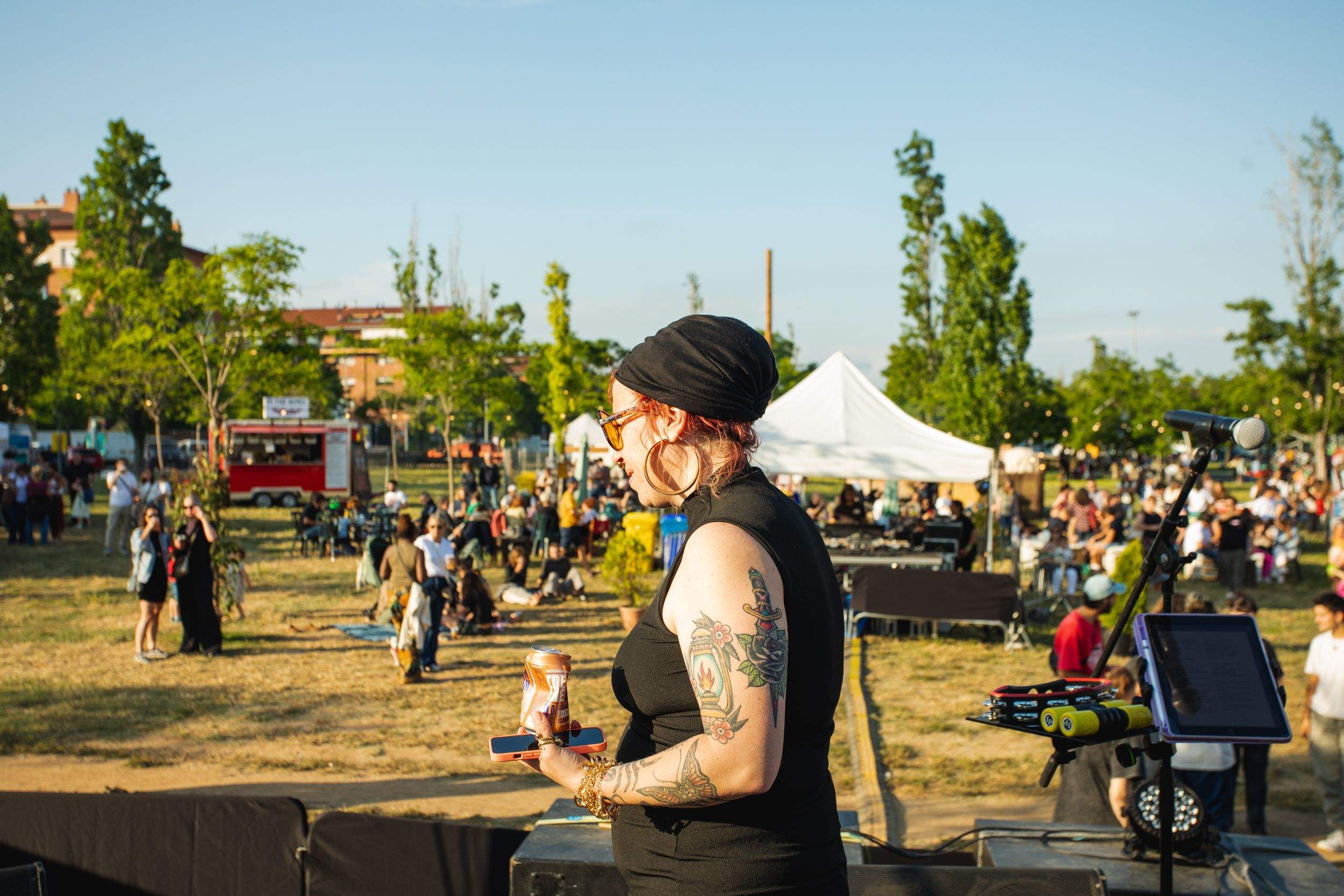 Festival de música StQBlack al parc de Can Vernet. FOTO: Joana Arribas