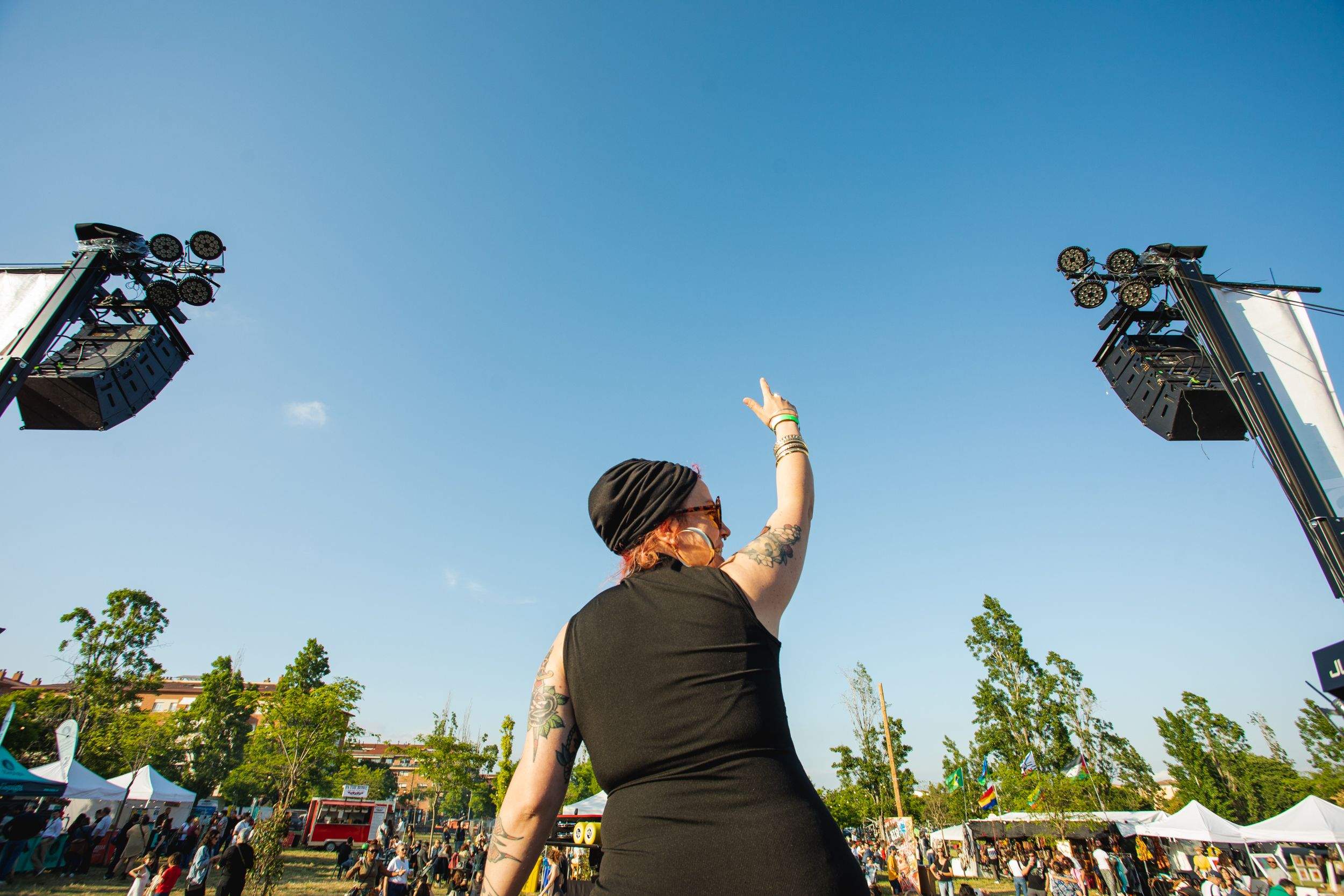 Festival de música StQBlack al parc de Can Vernet. FOTO: Joana Arribas