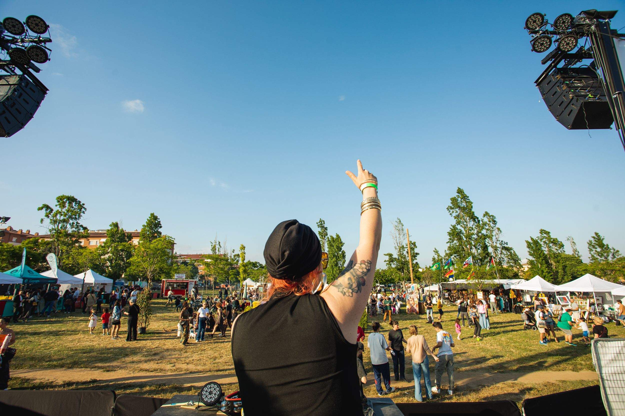 Festival de música StQBlack al parc de Can Vernet. FOTO: Joana Arribas