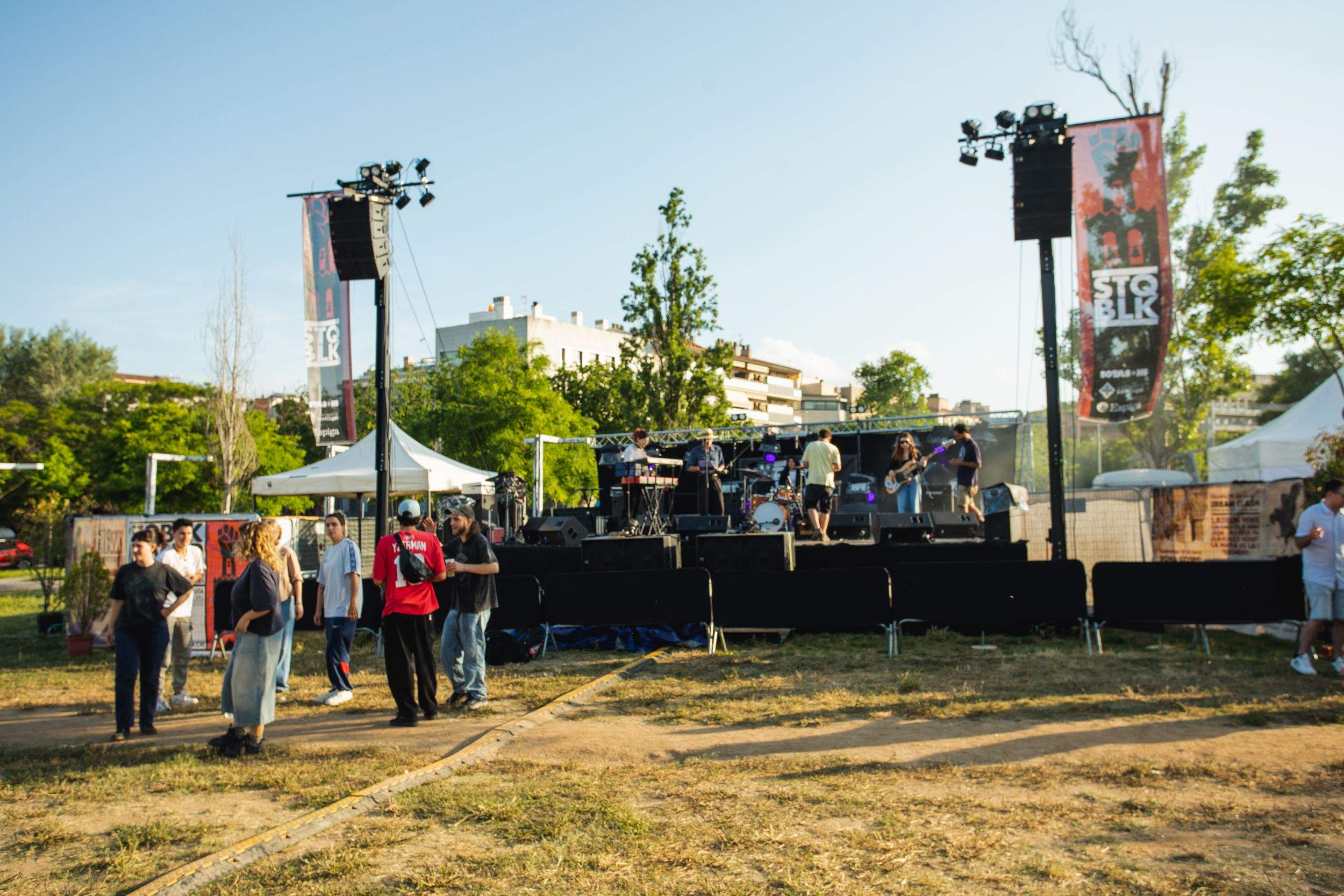 Festival de música StQBlack al parc de Can Vernet. FOTO: Joana Arribas