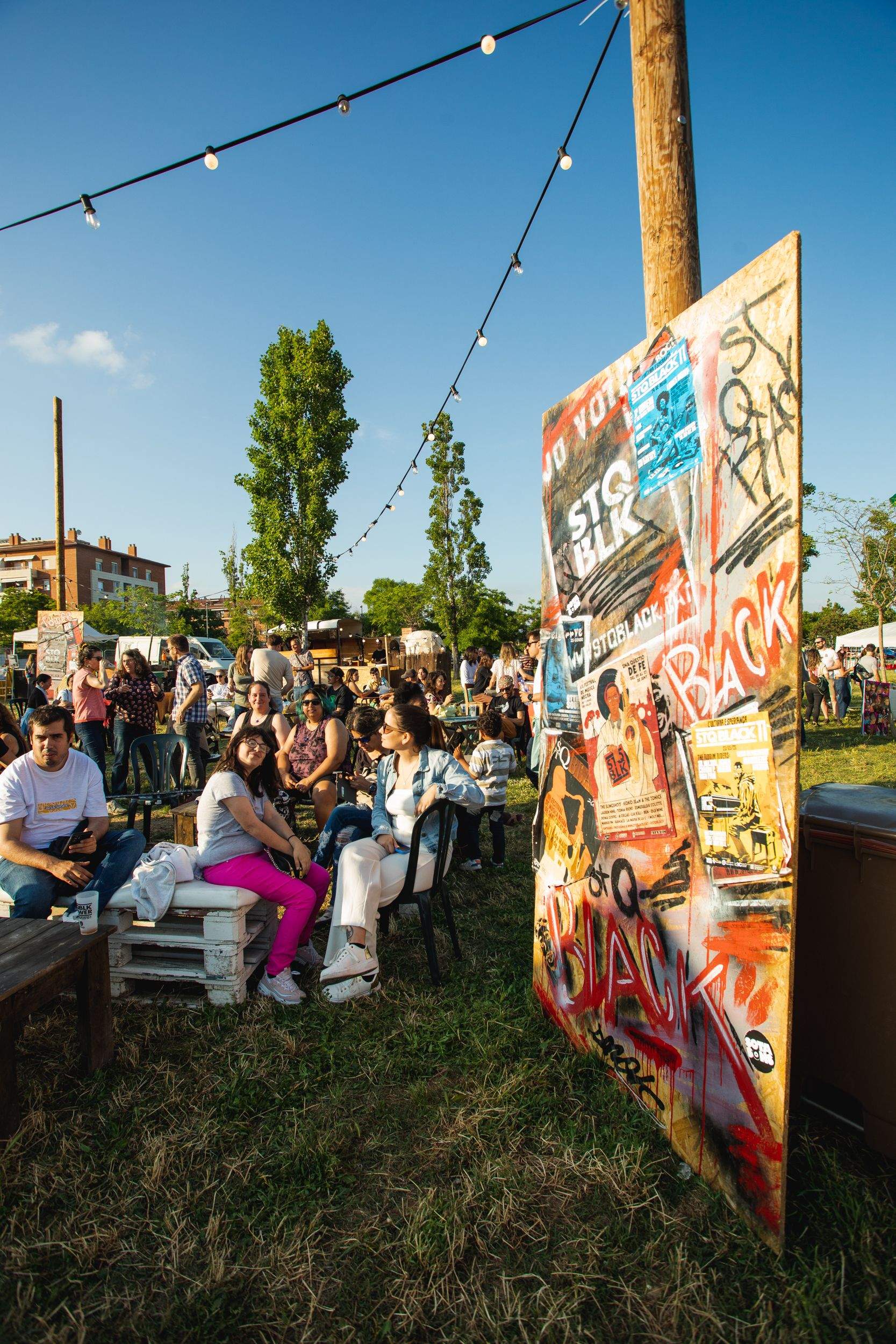 Festival de música StQBlack al parc de Can Vernet. FOTO: Joana Arribas