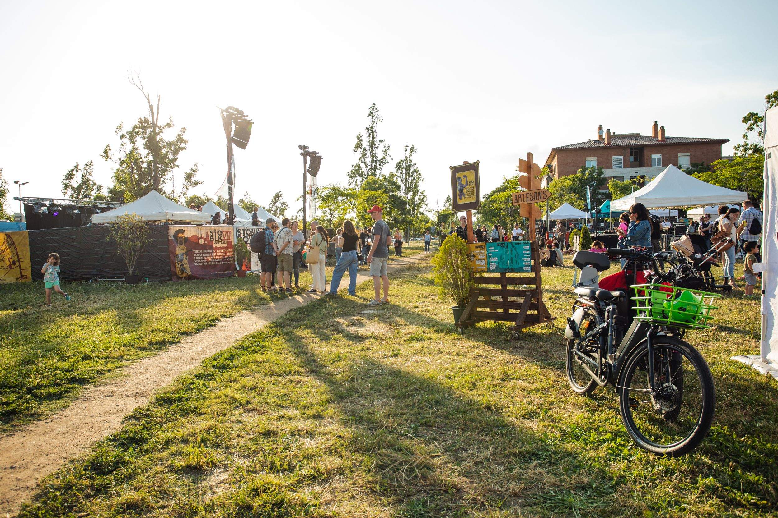 Festival de música StQBlack al parc de Can Vernet. FOTO: Joana Arribas