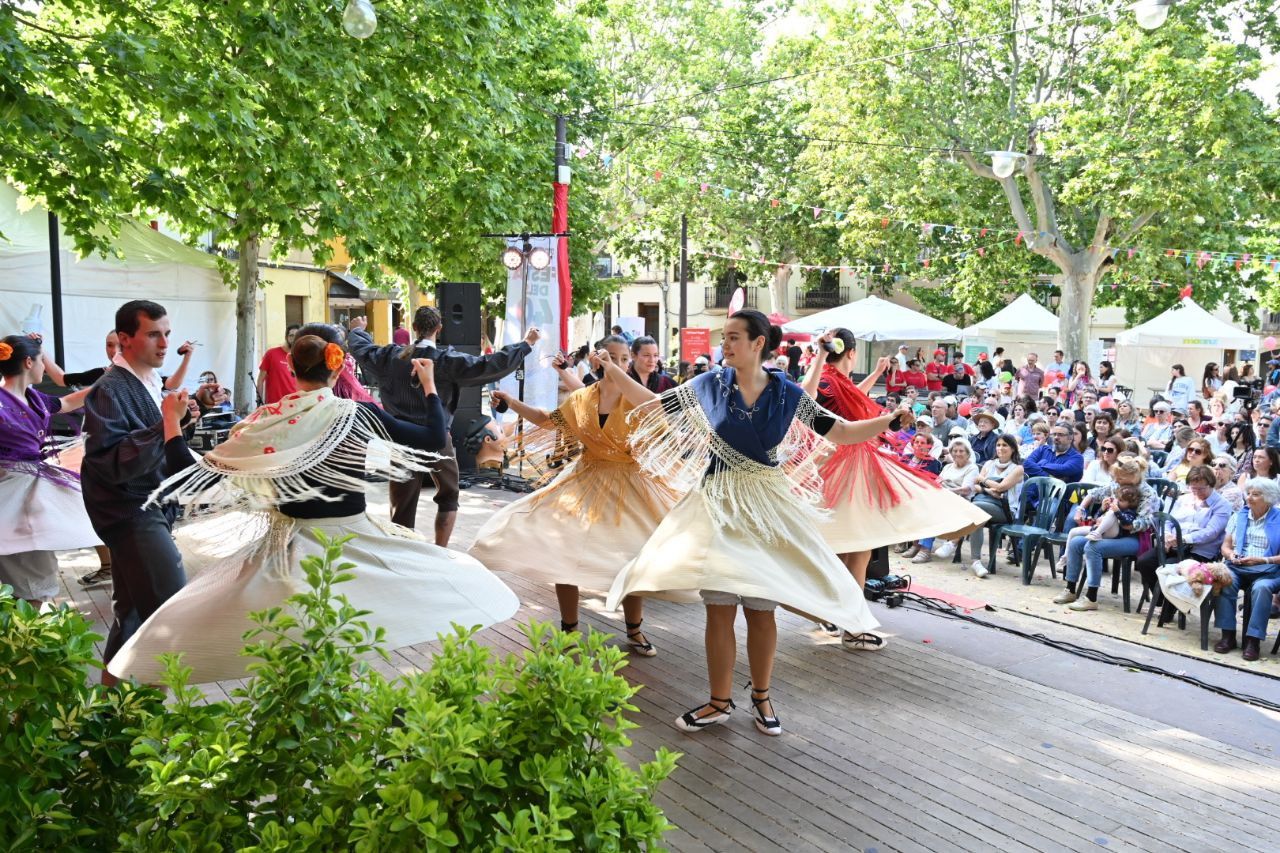 Actuació del Grup Mediterrània . FOTO: Carmelo Jimenez 