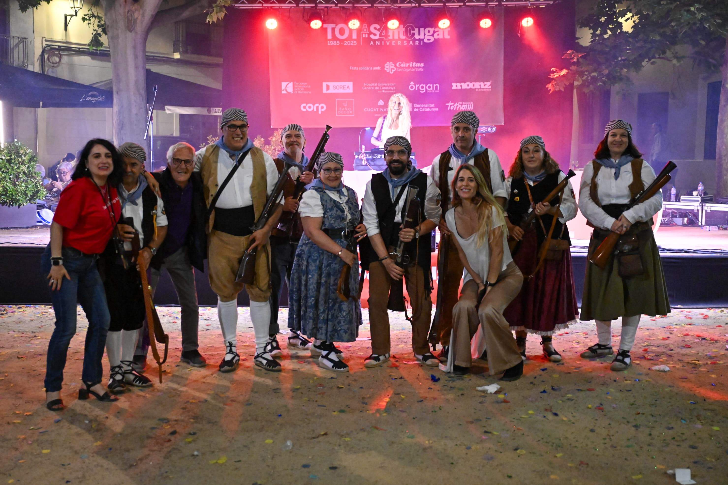 Final de festa amb Trabucaires  FOTO: Albert Canalejo 