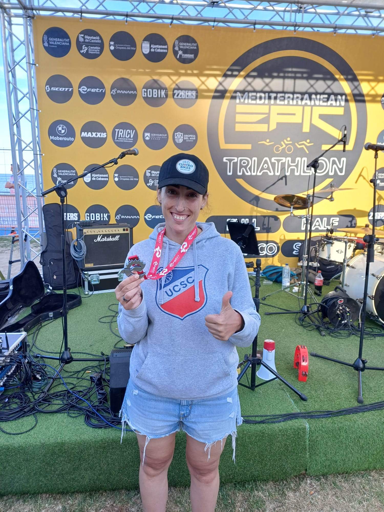 Núria Quintana, de la Unió Ciclista Sant Cugat. FOTO: Cedida