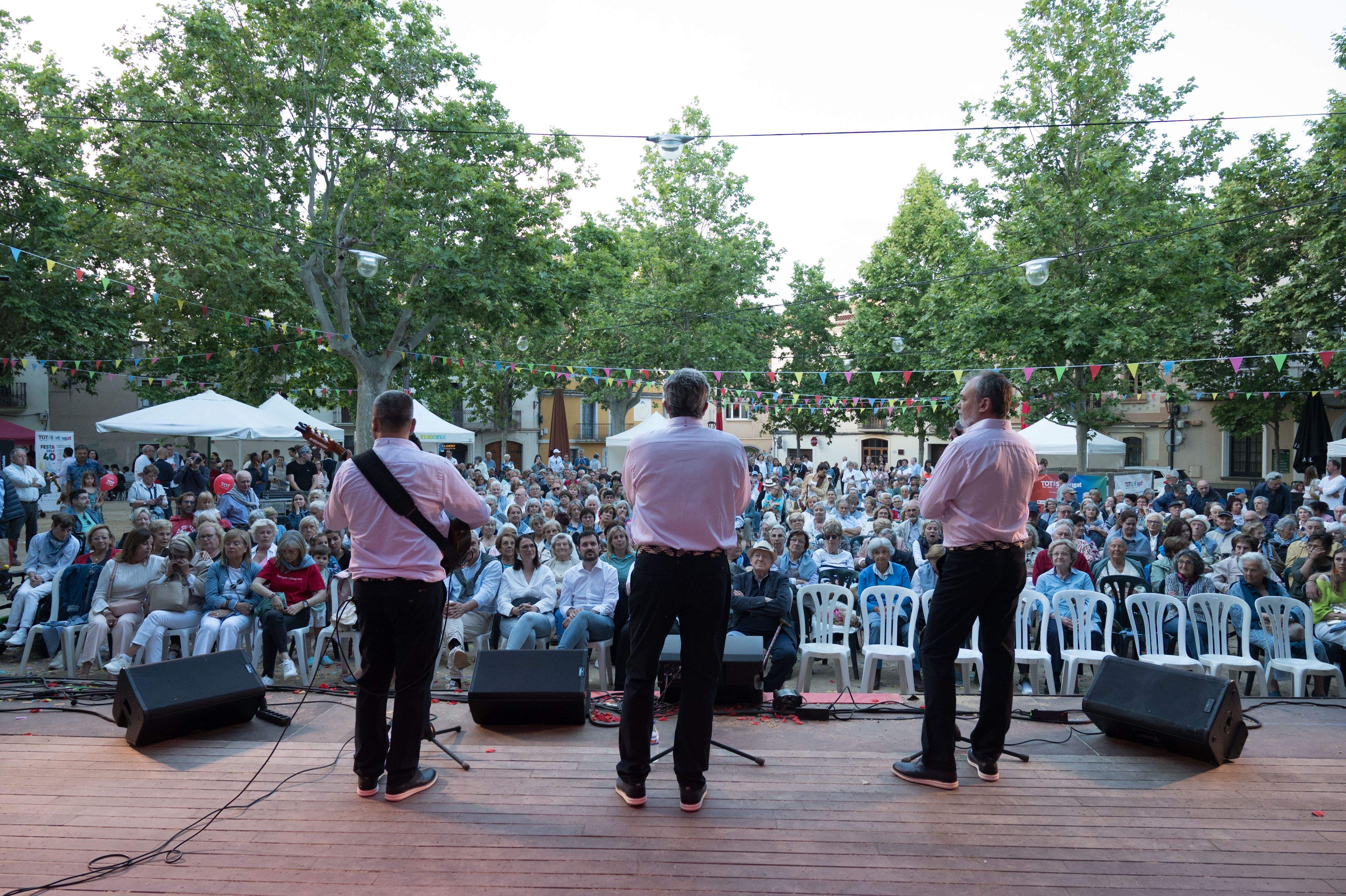 Havaneres a la Festa del TOT Sant Cugat FOTO: Carmelo Jiménez 