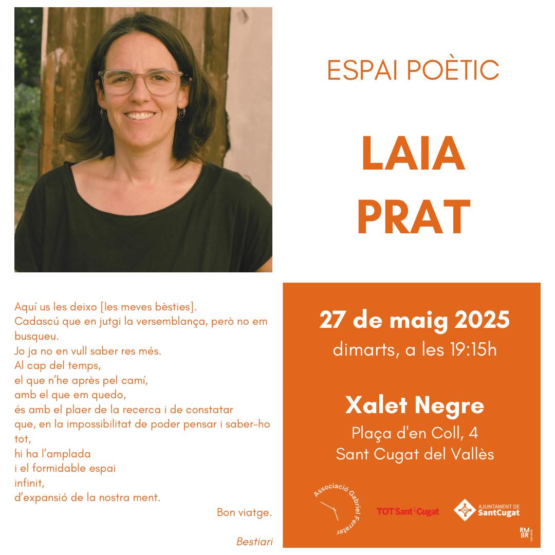 Laia Prat. FOTO: Associació Gabriel i Ferrater