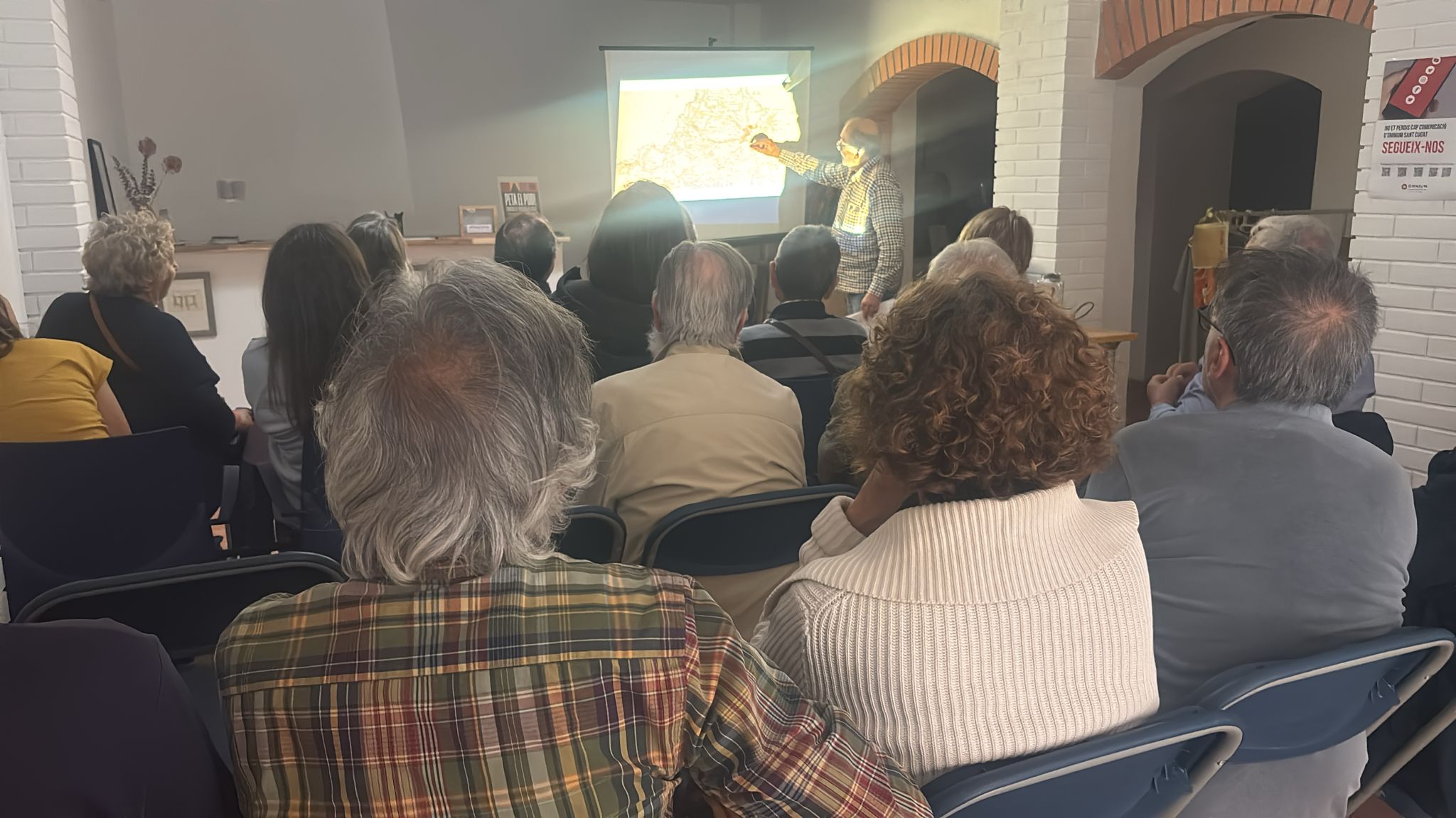 Sant Cugat: de poble a ciutat. FOTO: Òmnium Sant Cugat