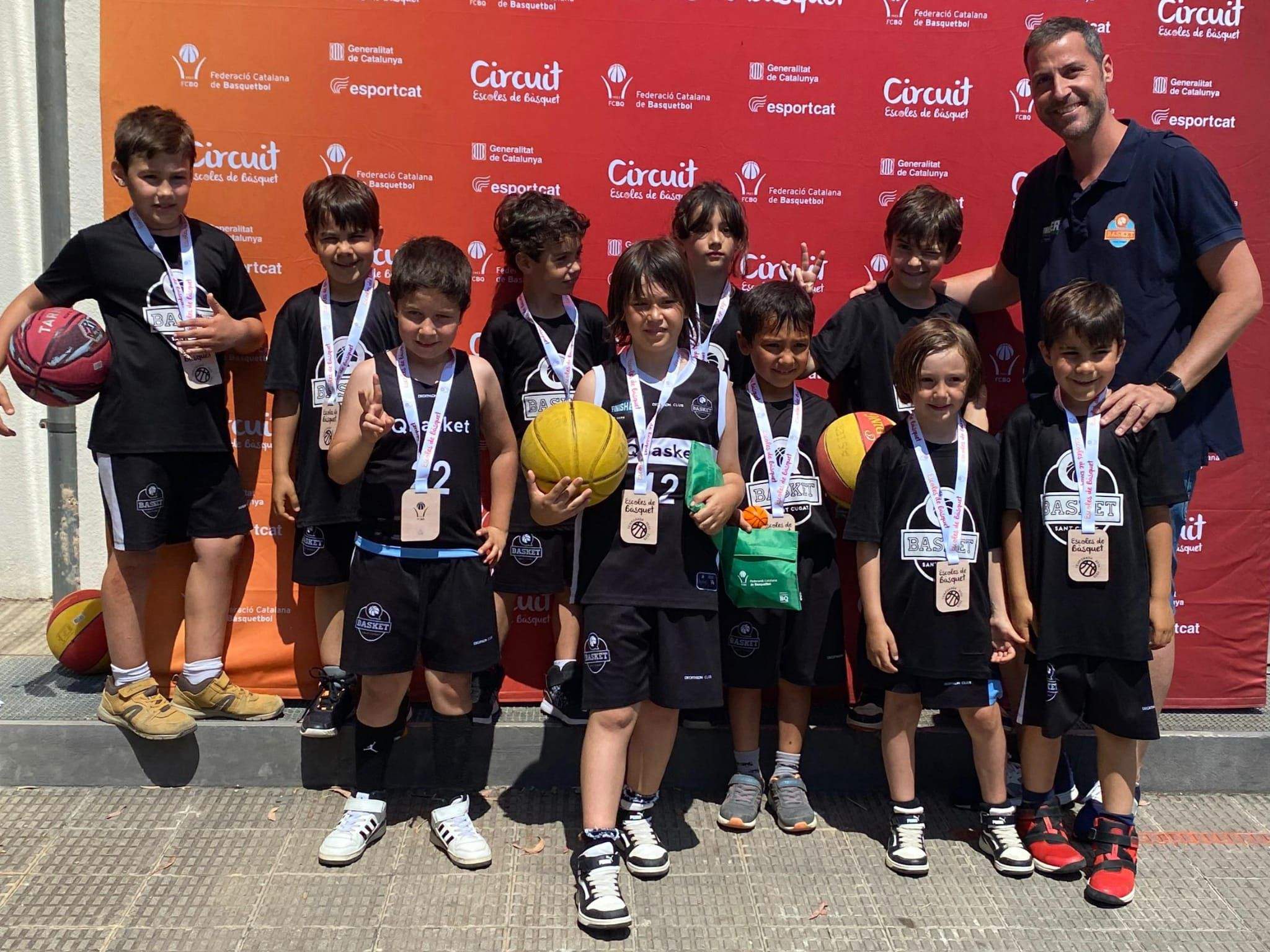 Punt final a la temporada. FOTO: Qbasket Sant Cugat