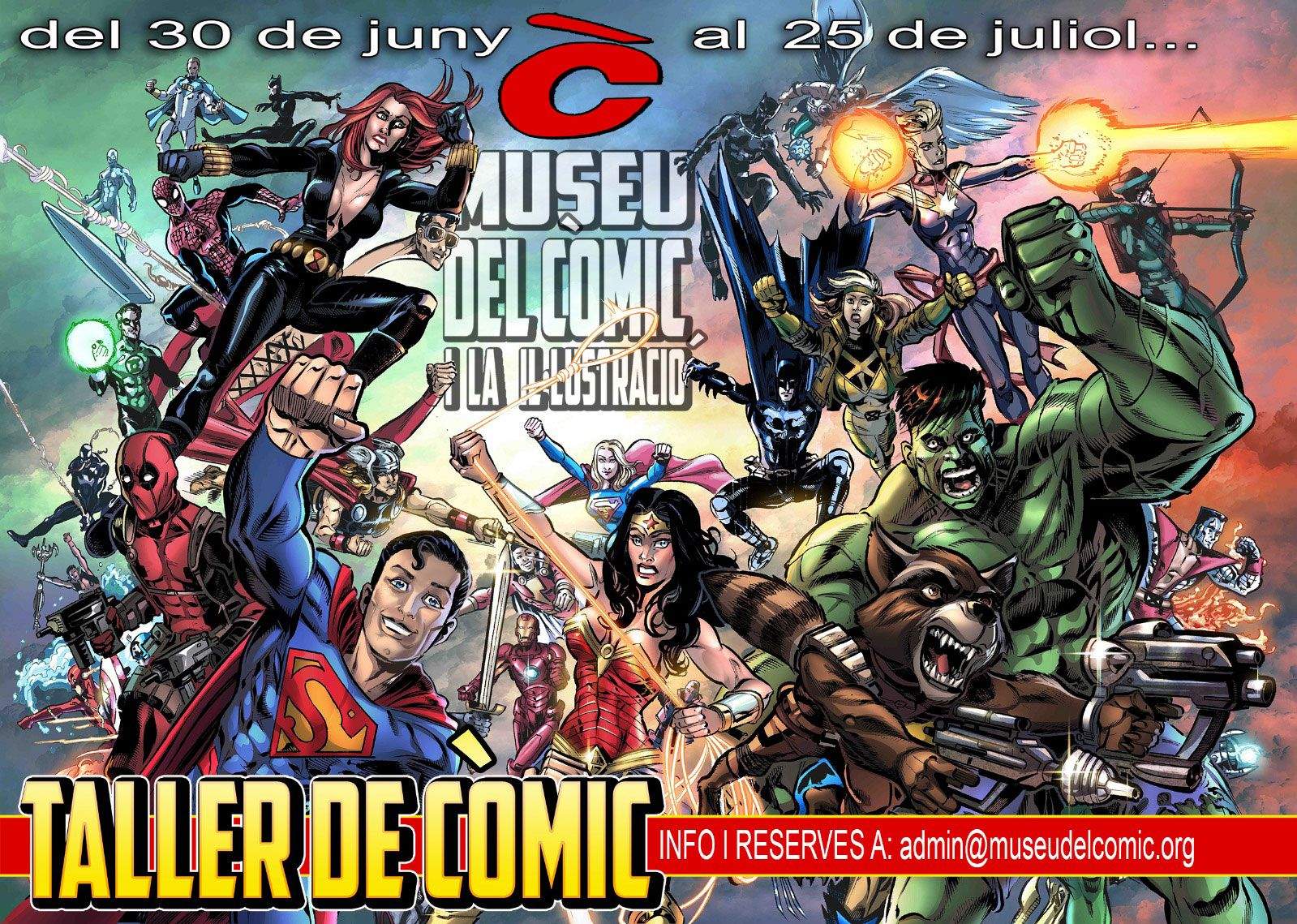 Taller de Còmic. FOTO: Museu del Còmic i la Il·lustració