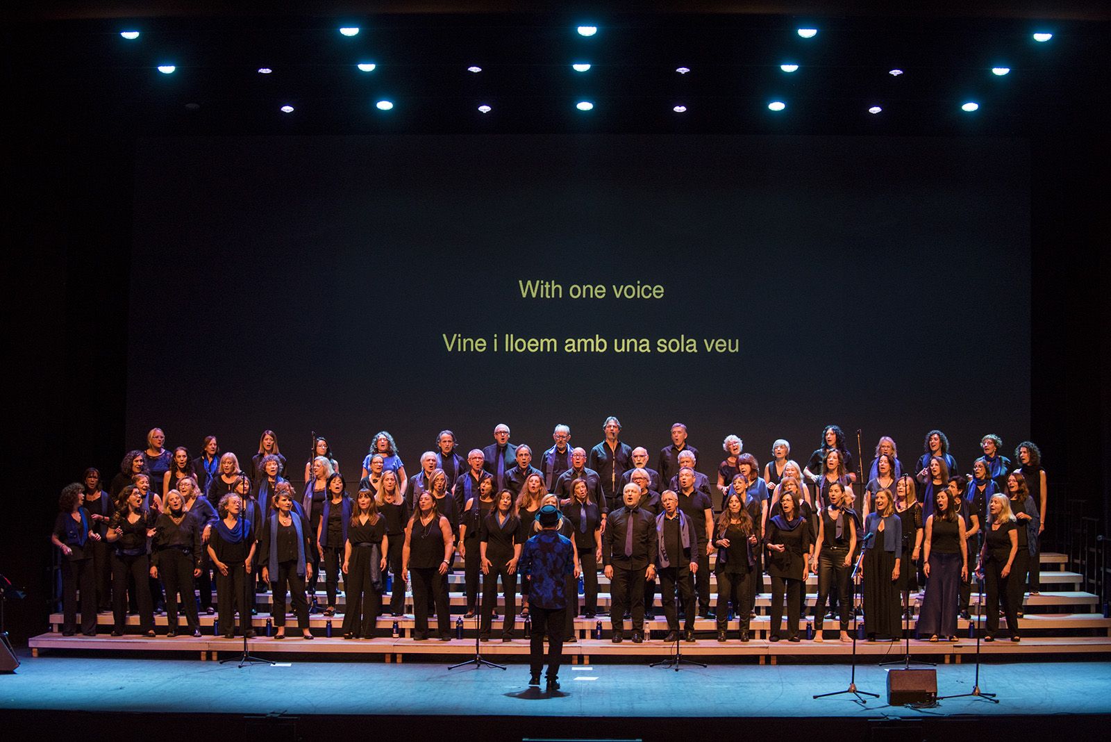 Concert solidari cor Gòspel Sant Cugat. FOTO: Bernat Millet.