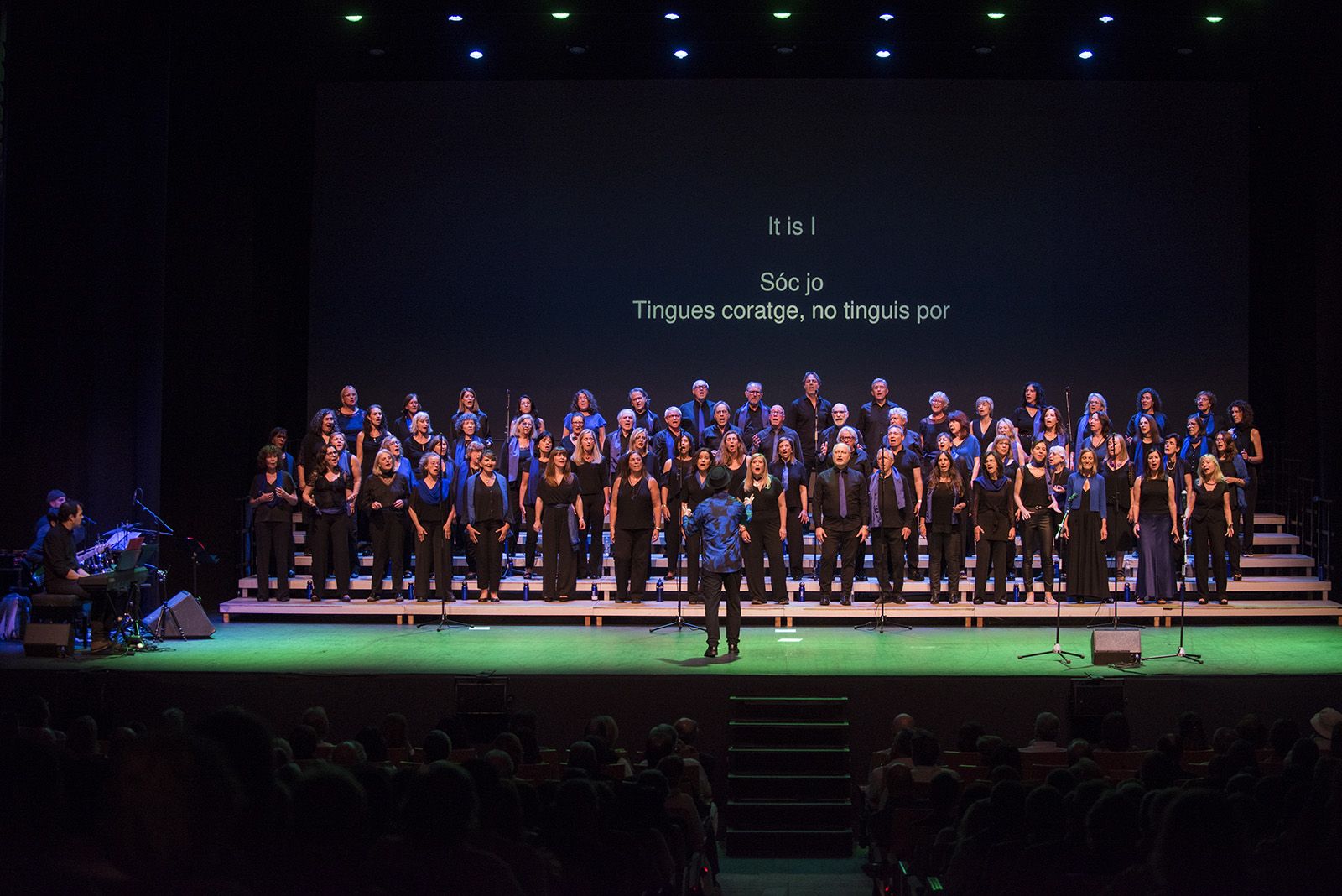 Concert solidari cor Gòspel Sant Cugat. FOTO: Bernat Millet.
