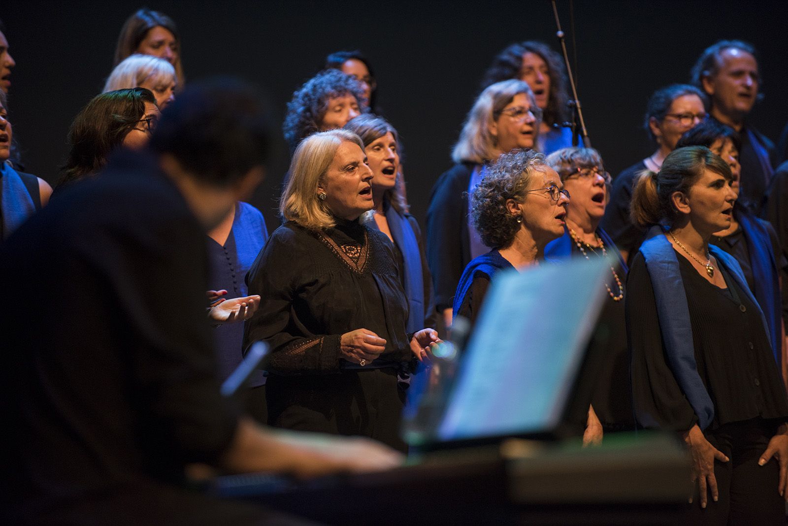 Concert solidari cor Gòspel Sant Cugat. FOTO: Bernat Millet.