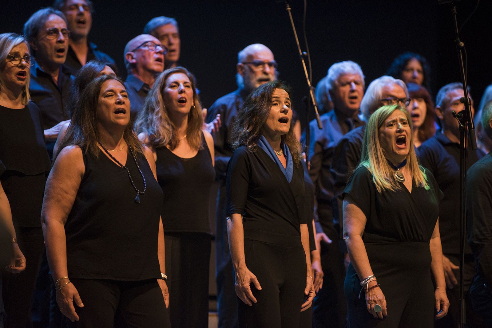 Concert solidari cor Gòspel Sant Cugat. FOTO: Bernat Millet.