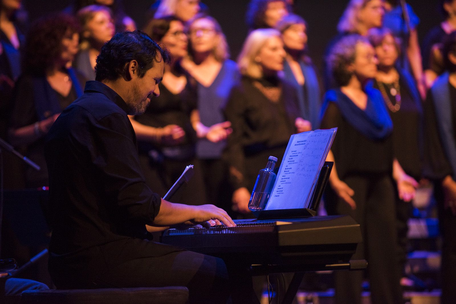 Concert solidari cor Gòspel Sant Cugat. FOTO: Bernat Millet.
