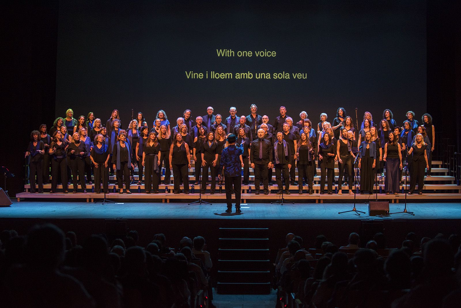 Concert solidari cor Gòspel Sant Cugat. FOTO: Bernat Millet.