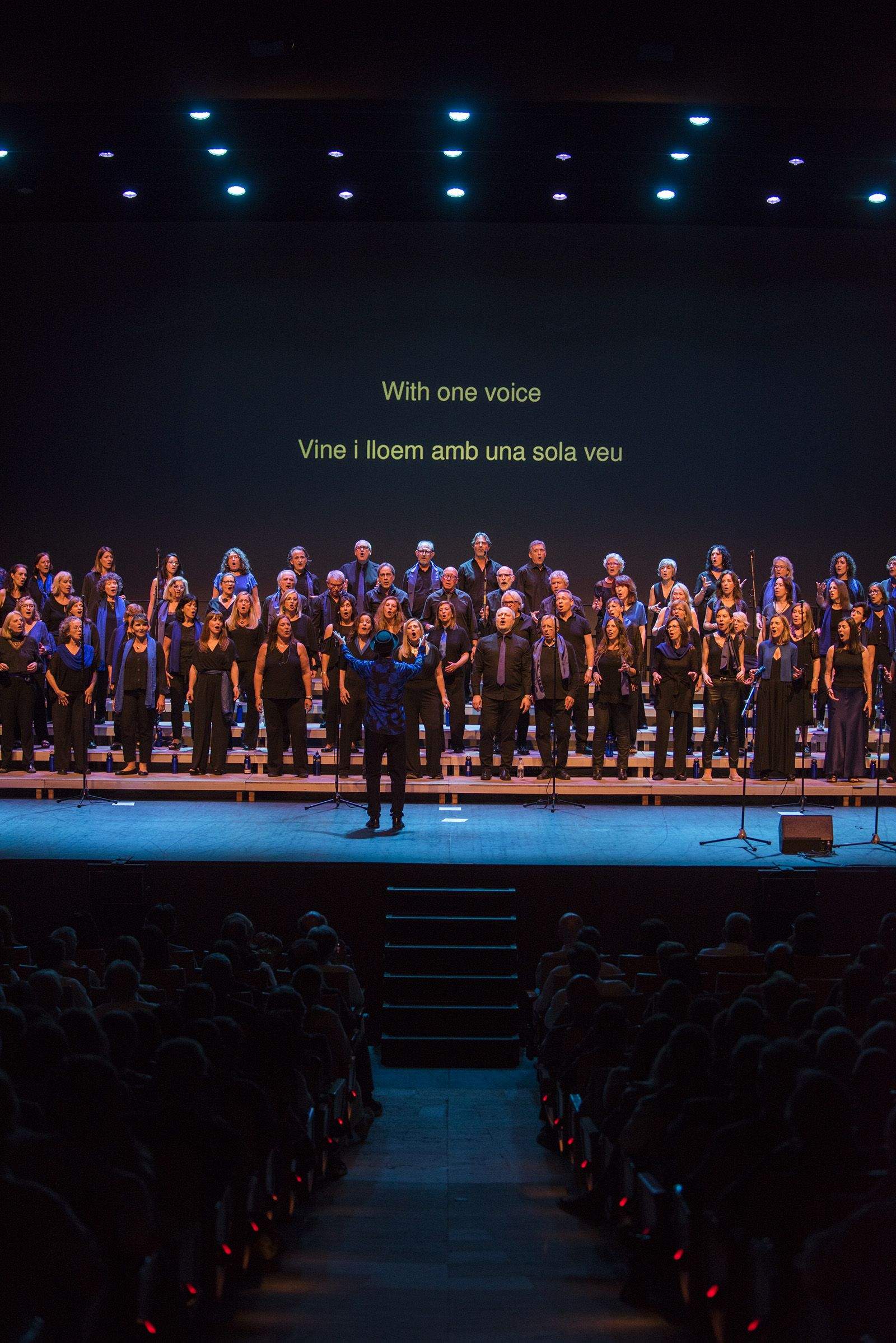Concert solidari cor Gòspel Sant Cugat. FOTO: Bernat Millet.