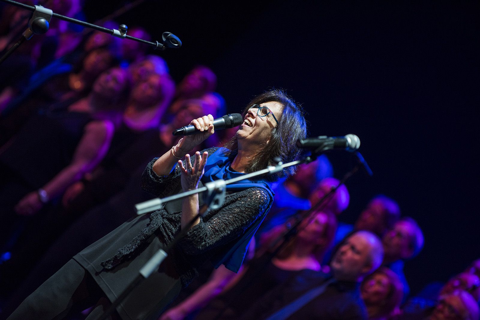 Concert solidari cor Gòspel Sant Cugat. FOTO: Bernat Millet.