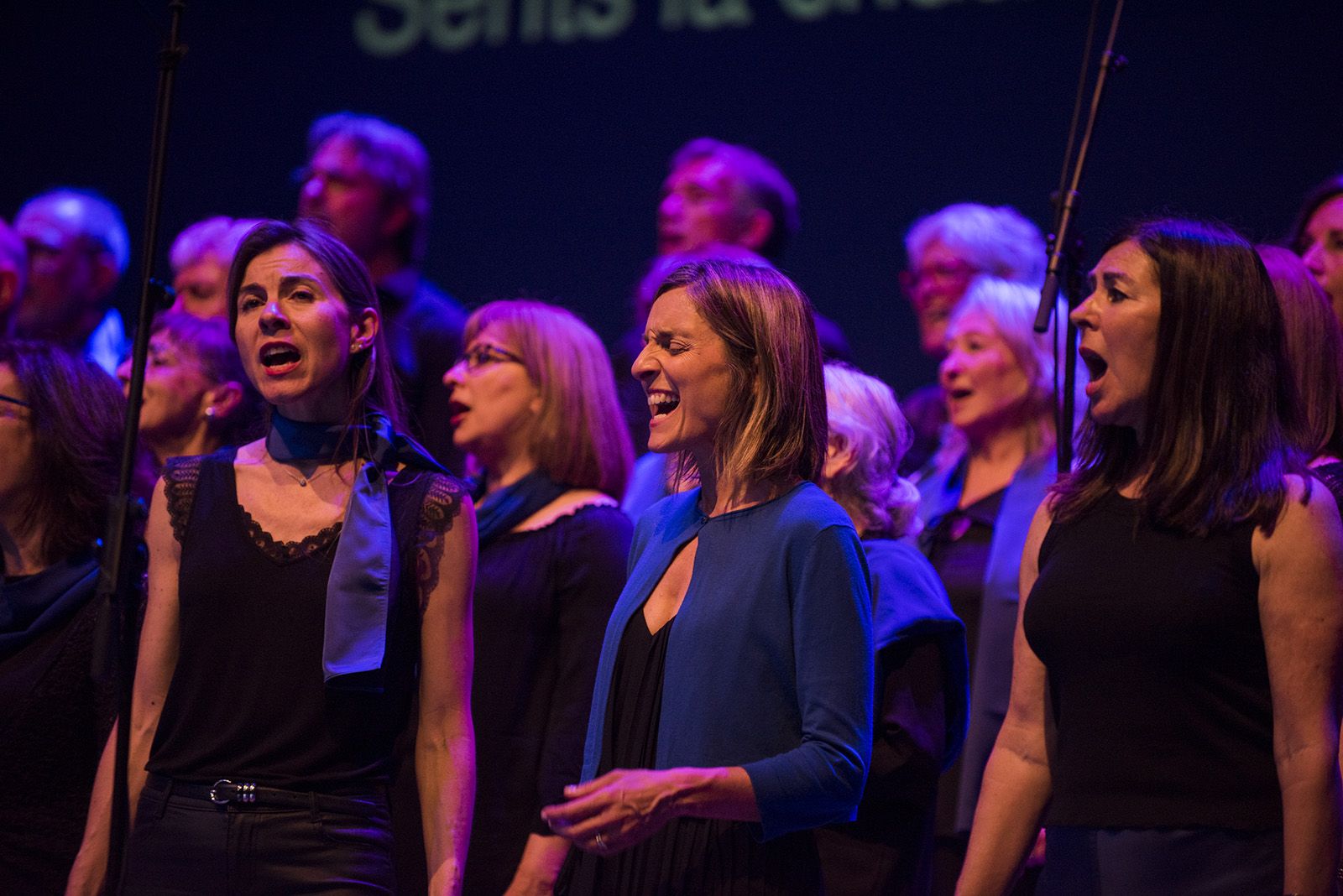 Concert solidari cor Gòspel Sant Cugat. FOTO: Bernat Millet.