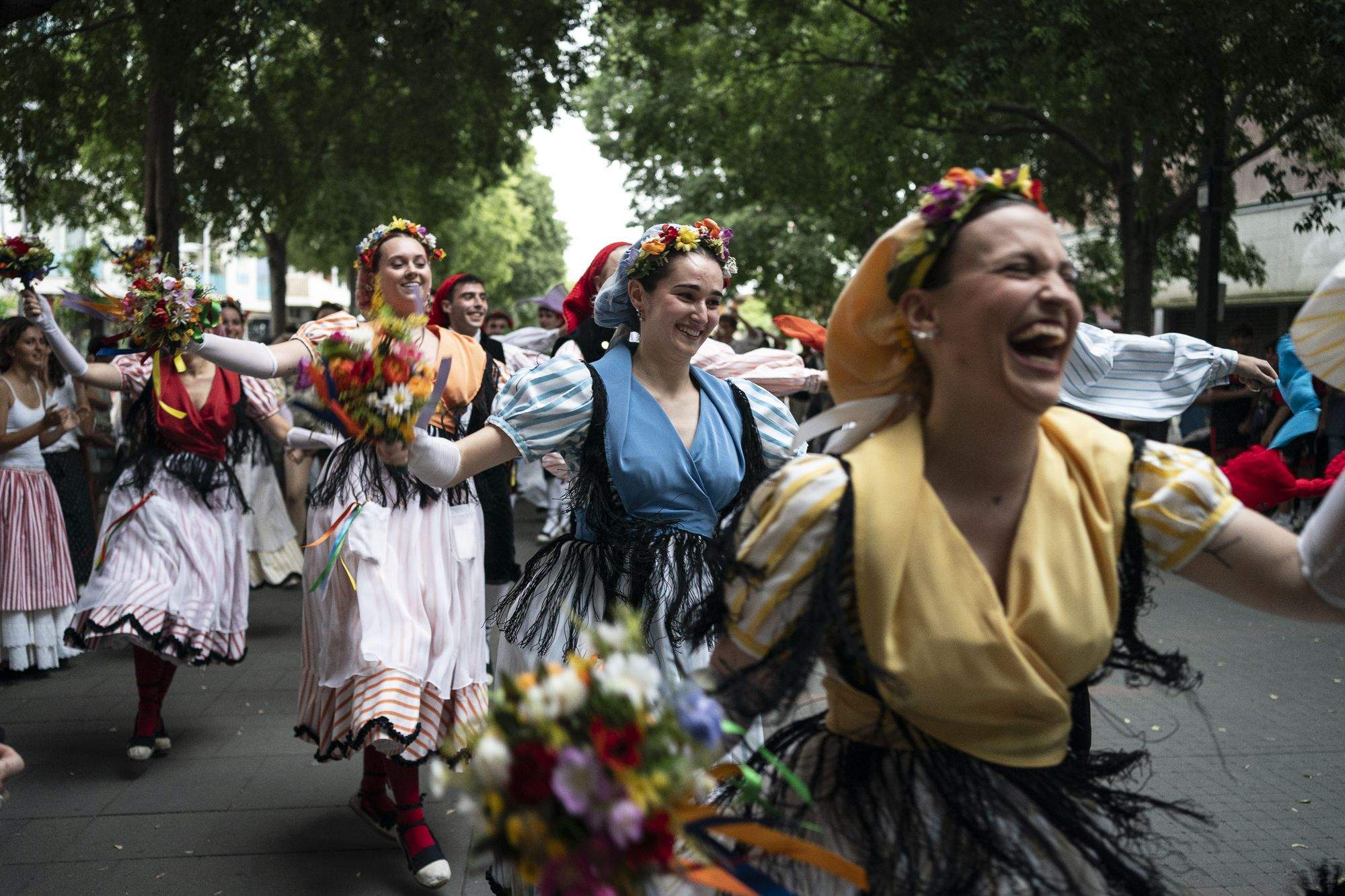 Corres Esbarts i Jota del 50è aniversari de l'Esbart Sant Cugat. FOTO: Mireia Comas