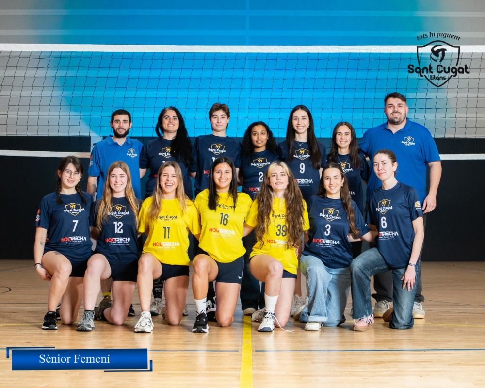 Club Esportiu Sant Cugat Titans femení. FOTO: Club Esportiu Sant Cugat Titans