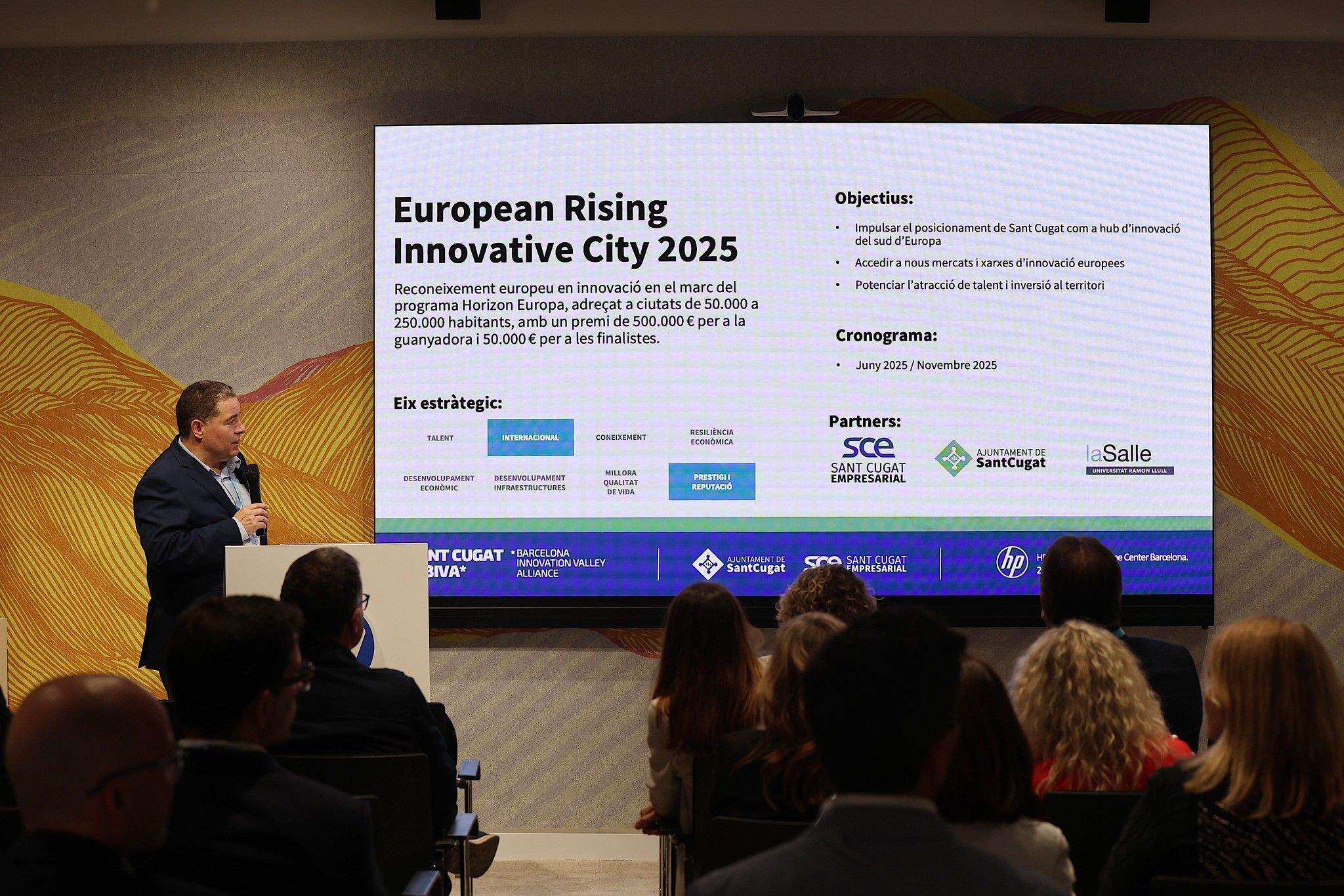 El 2n Consell General de la BIVA s'ha celebrat al  al centre d’HP de Sant Cugat. FOTO: Ajuntament