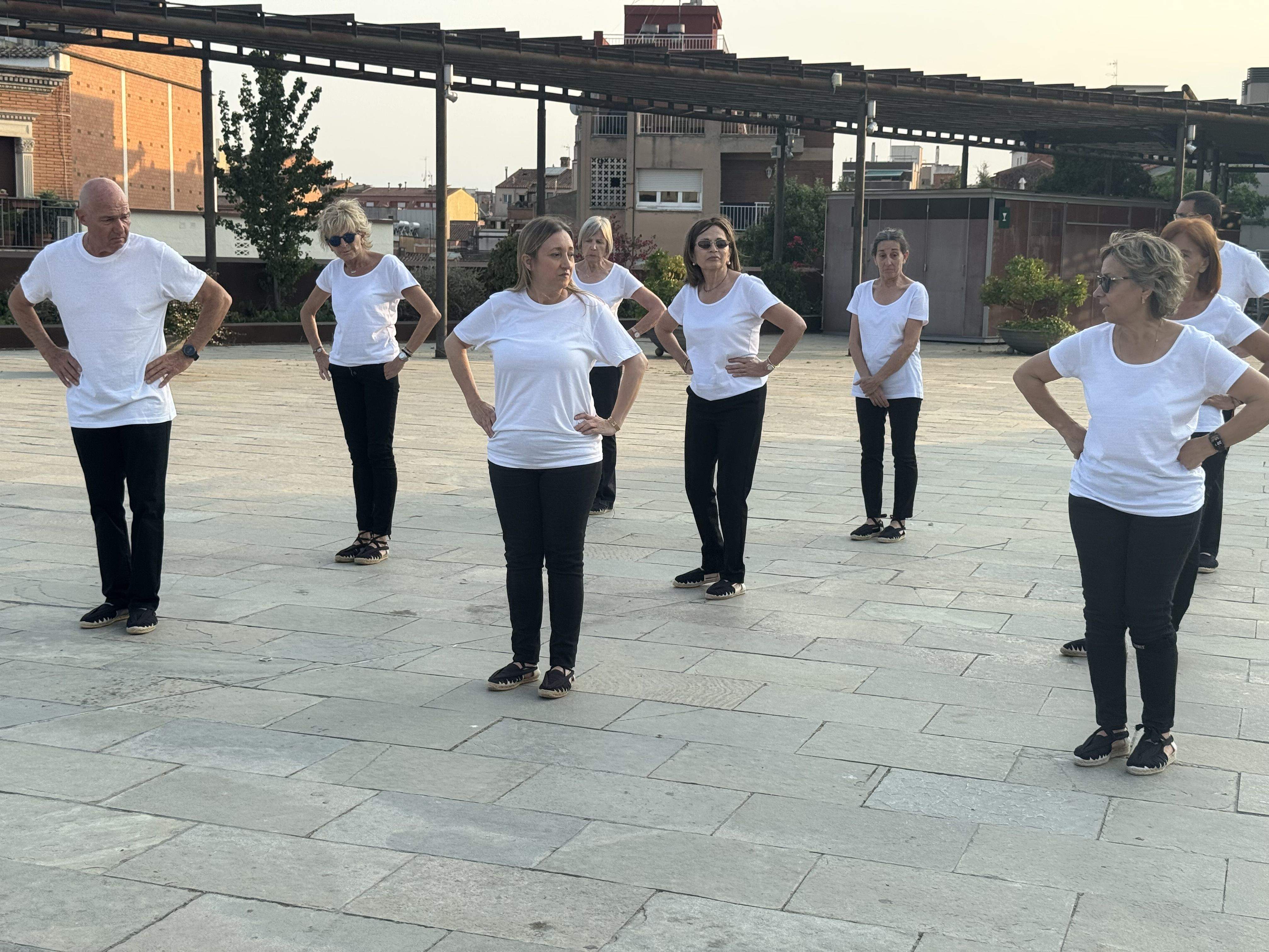 Assaig del Galop de Sant Cugat per part de l'Entitat Sardanista. FOTO: TOT Sant Cugat