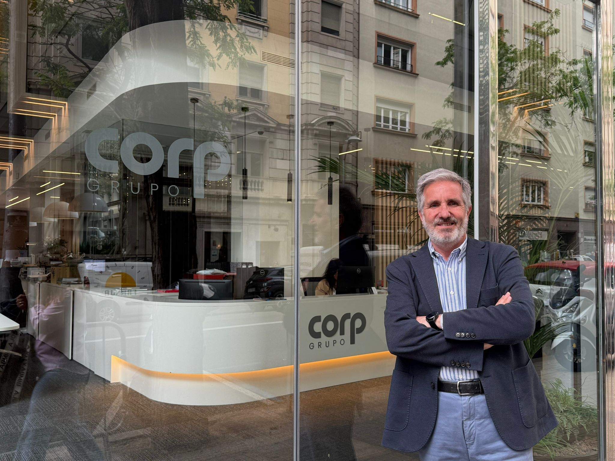 El director de l'àrea d'arquitectures de Corp Grup, Javier Aldámiz-Echevarría FOTO: Cedida